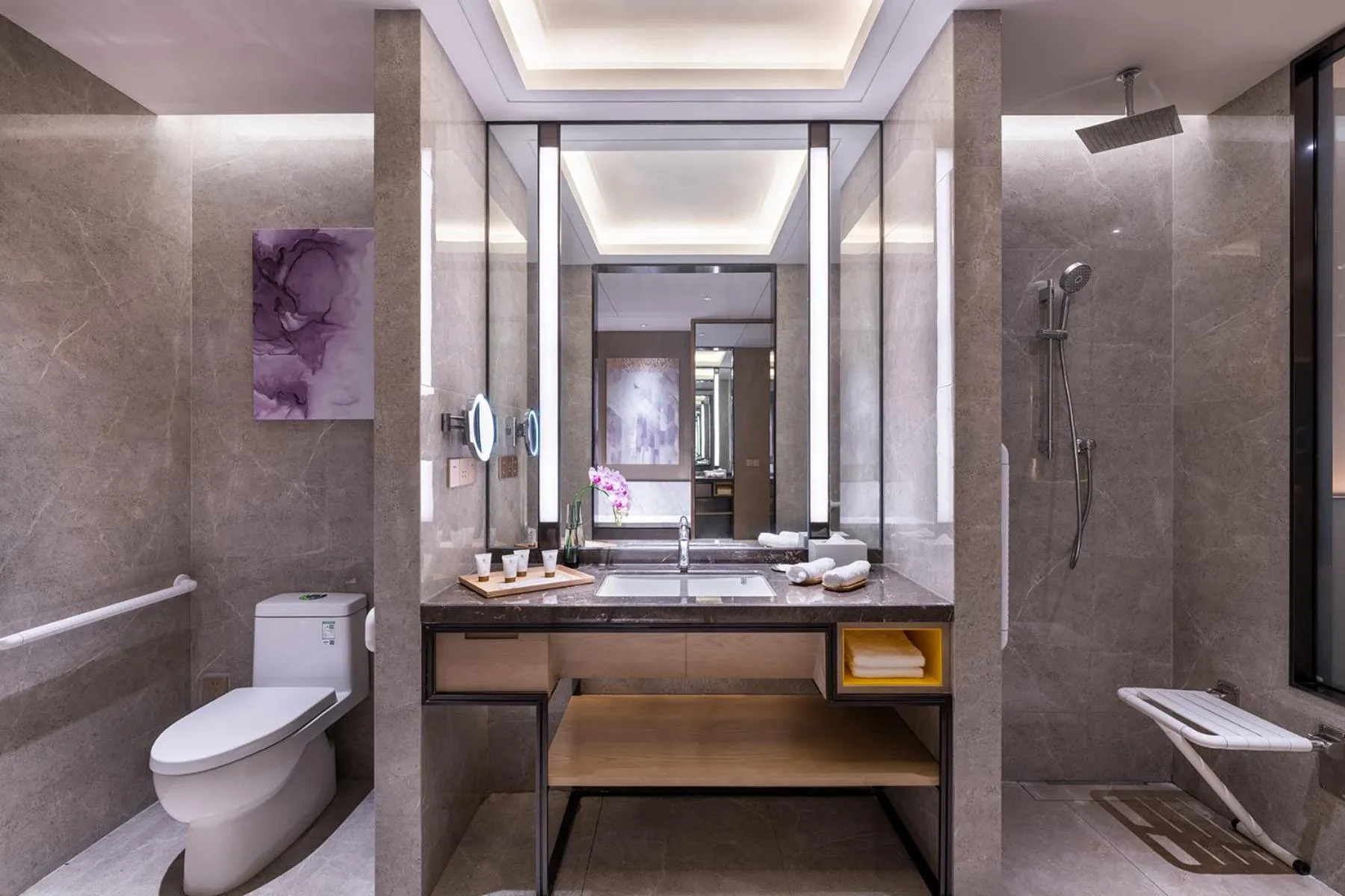 Toilet in Grand Mercure Shanghai Lingang