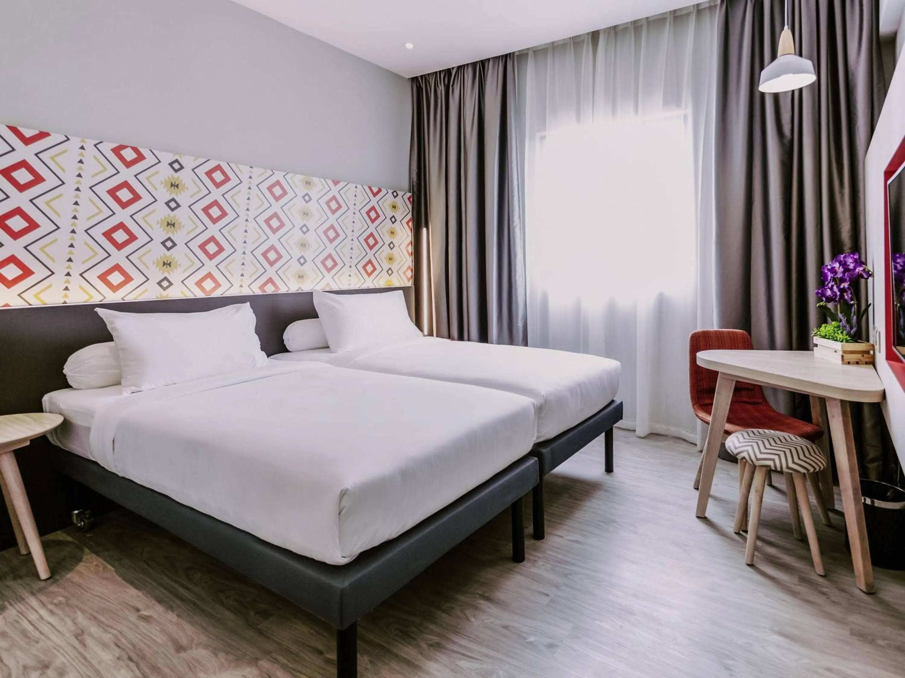 Bedroom, Bed in ibis Styles Kota Bharu