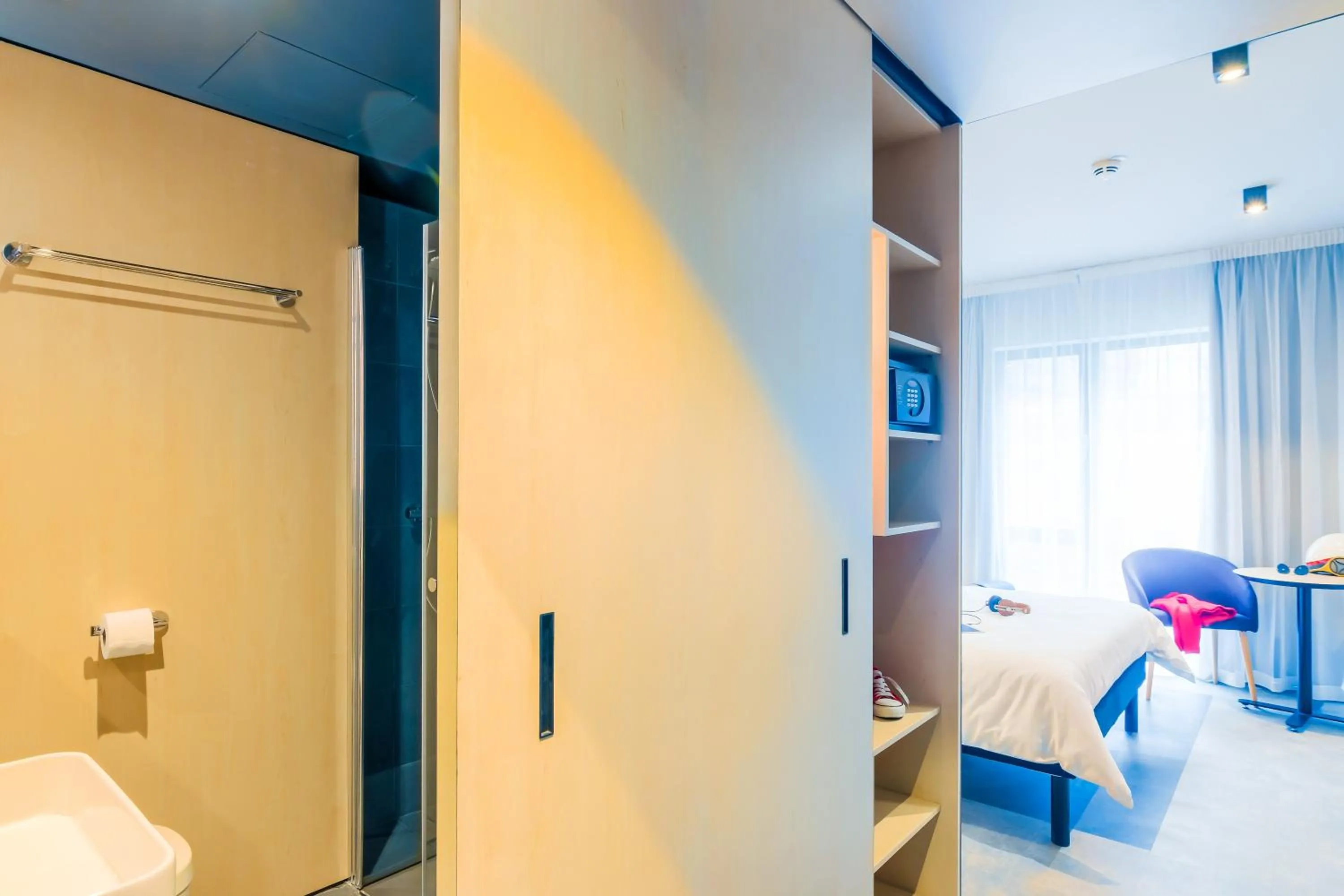 Bathroom in ibis Timisoara City Center