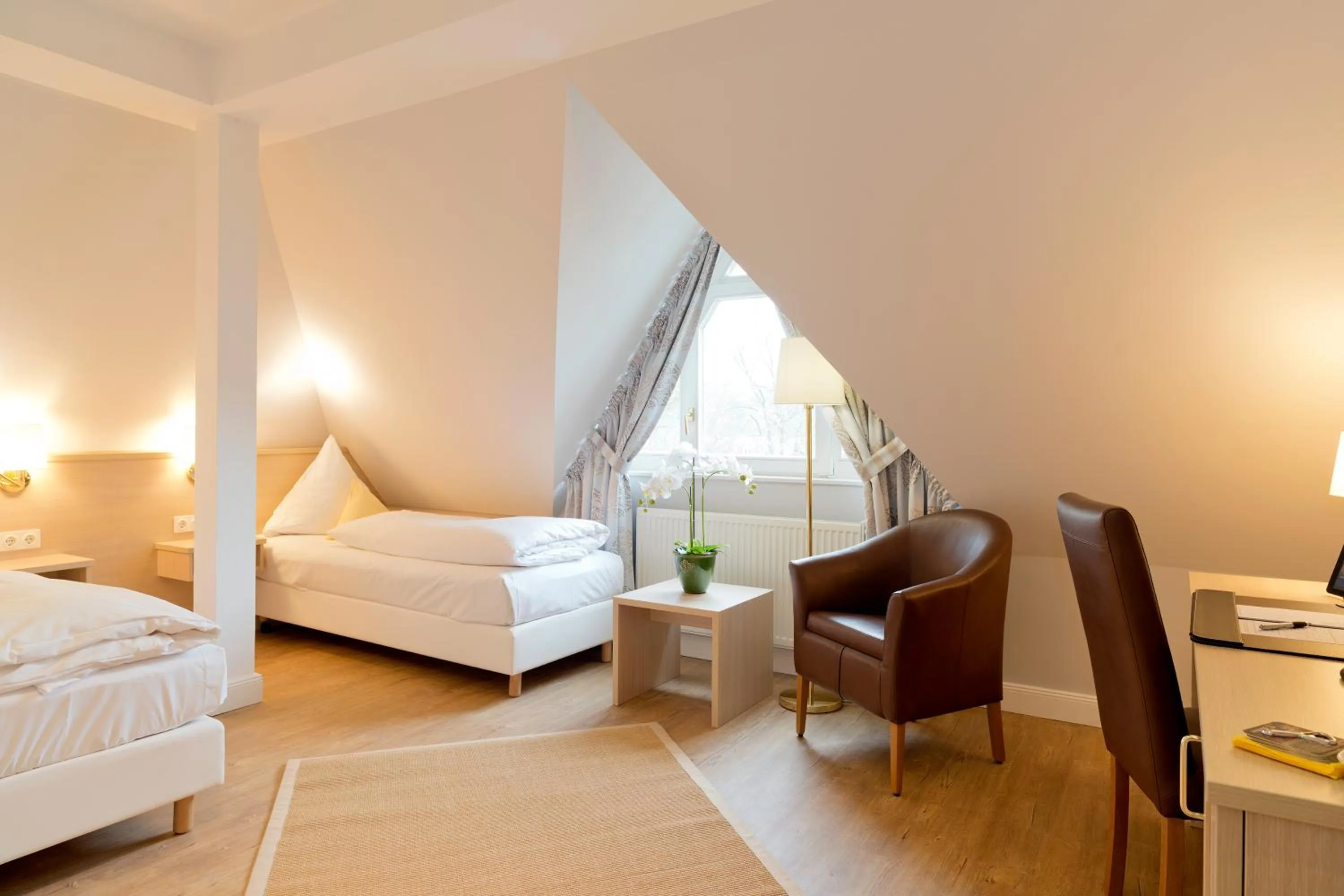 Bed in Hotel Villa Monte Vino