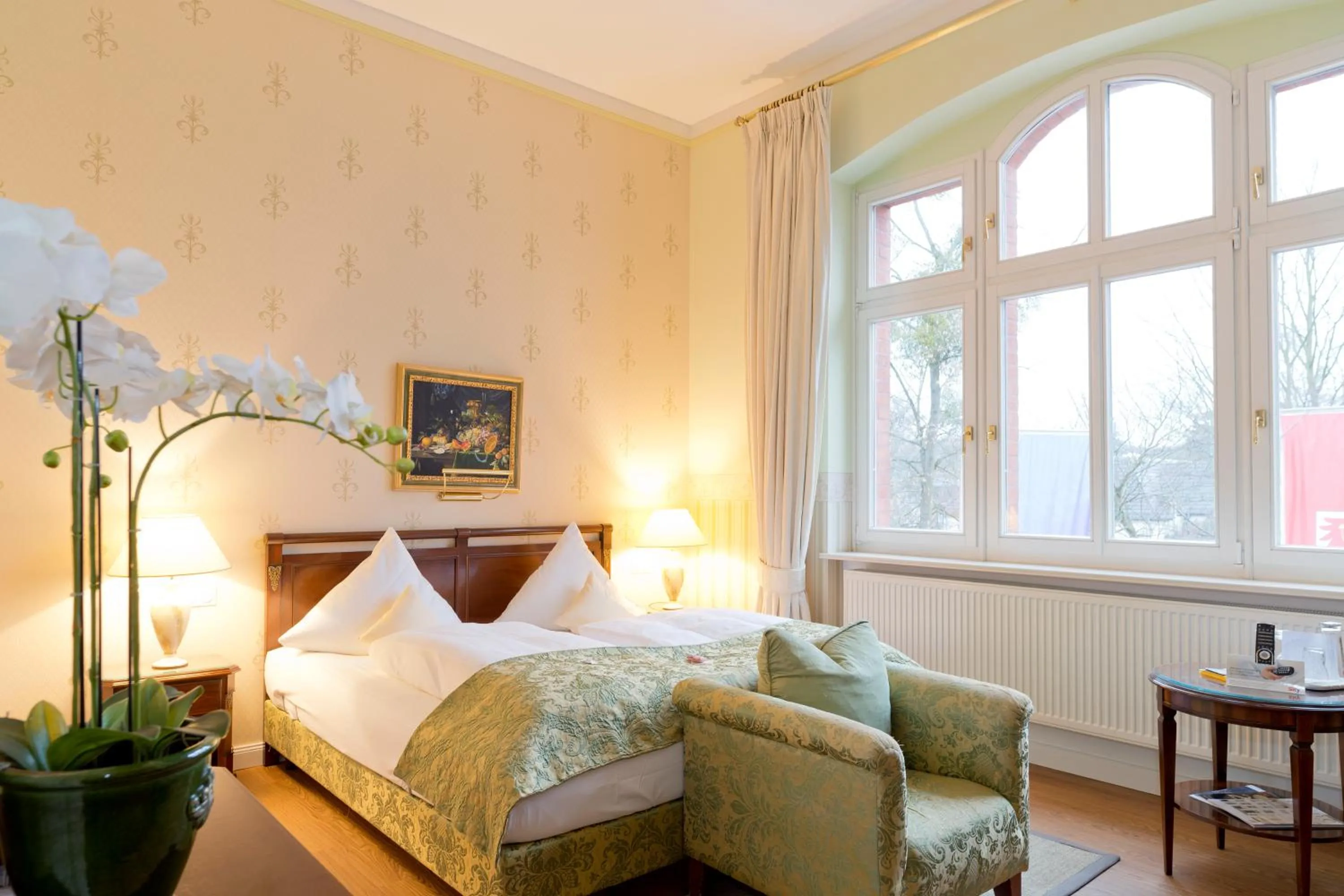 Bed in Hotel Villa Monte Vino