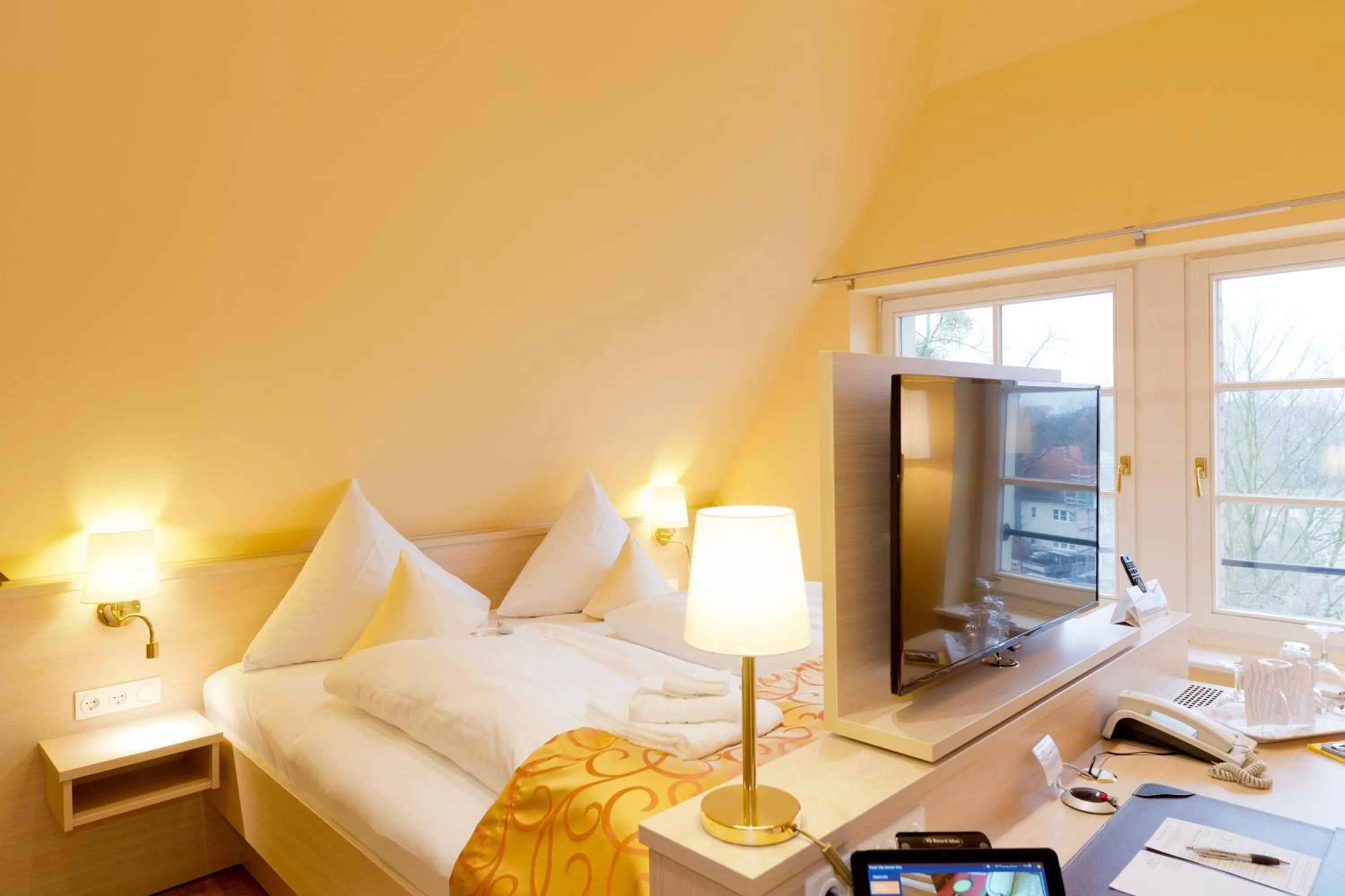 Bed in Hotel Villa Monte Vino