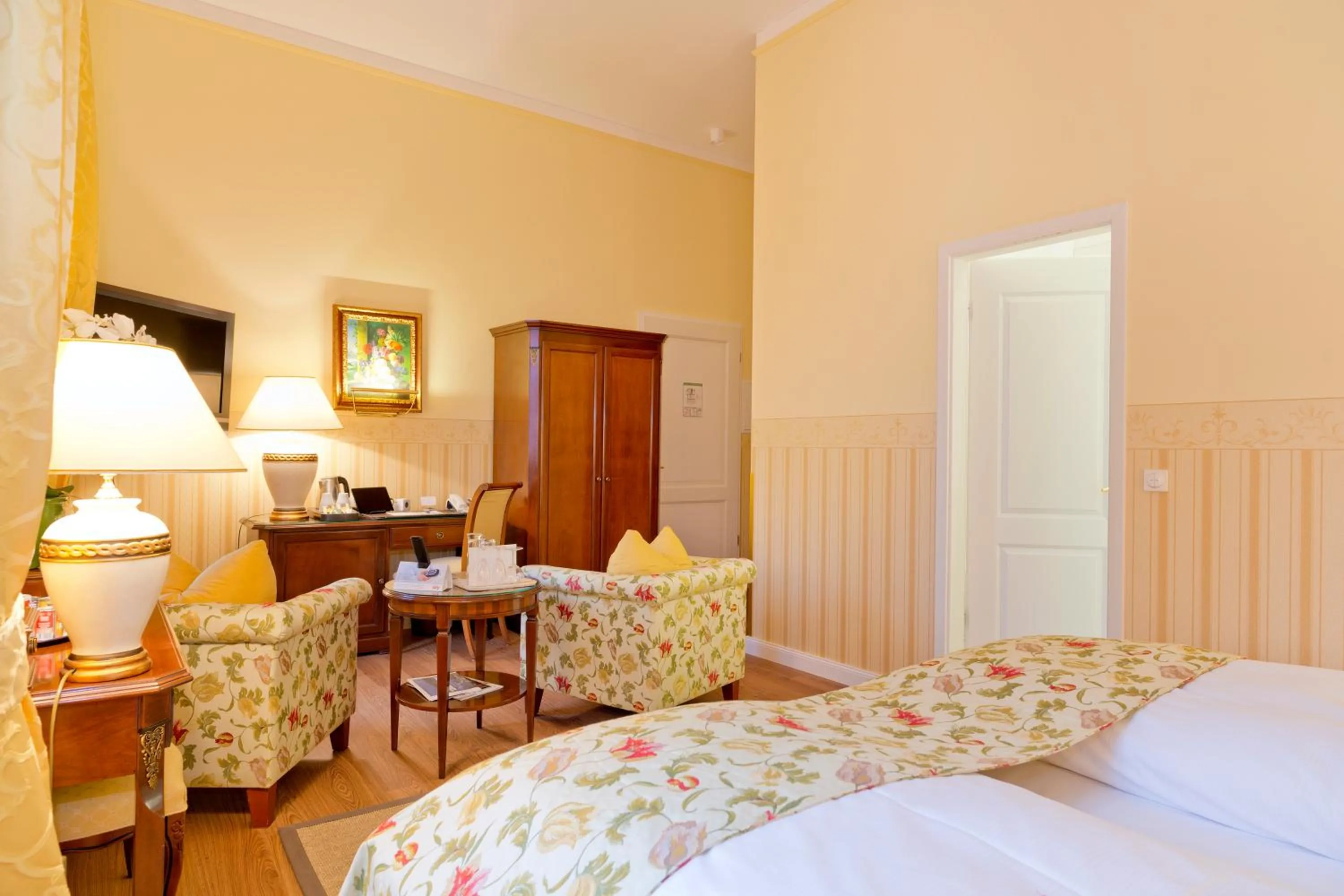 Bed in Hotel Villa Monte Vino