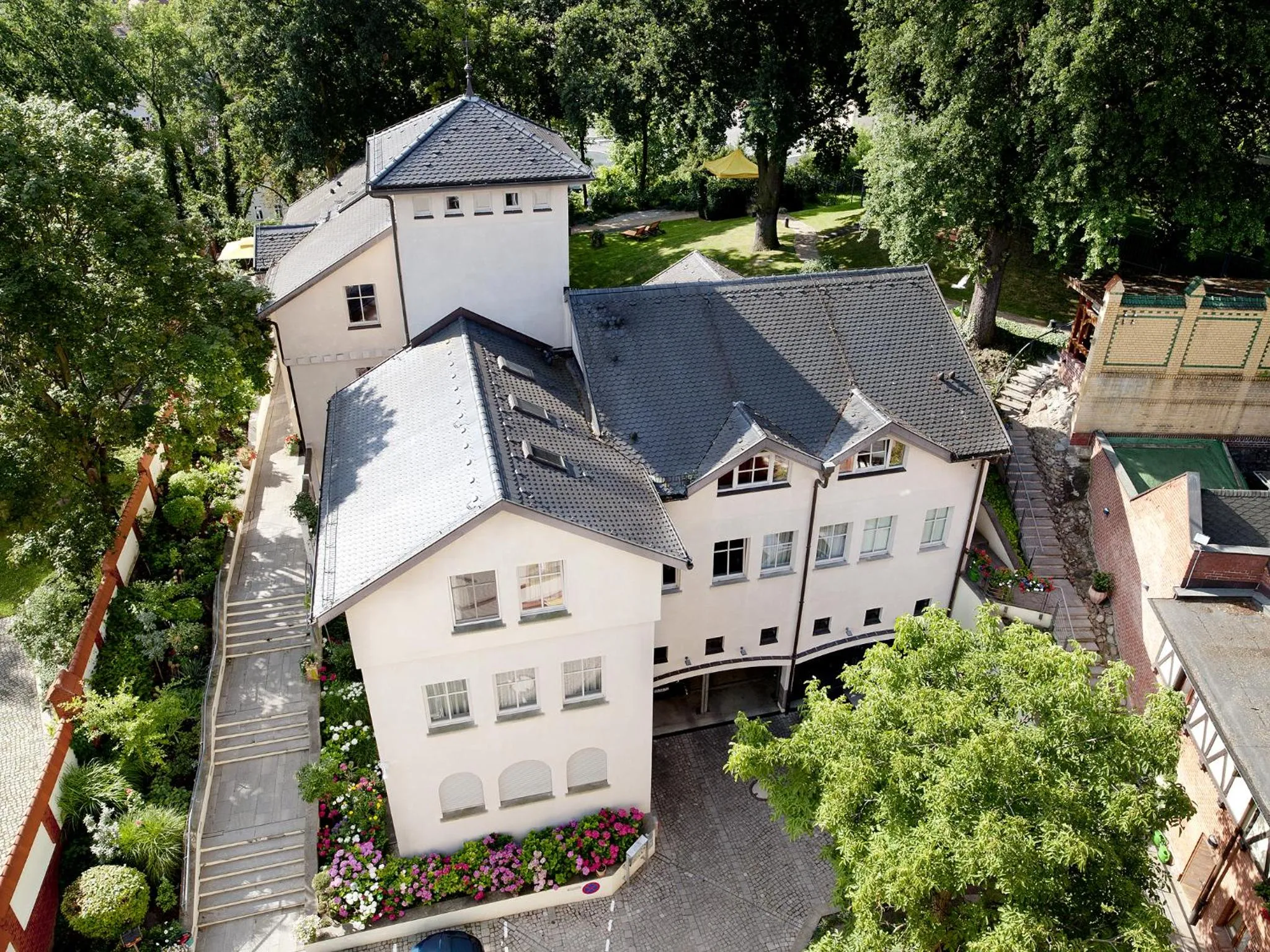Bird's eye view in Hotel Villa Monte Vino