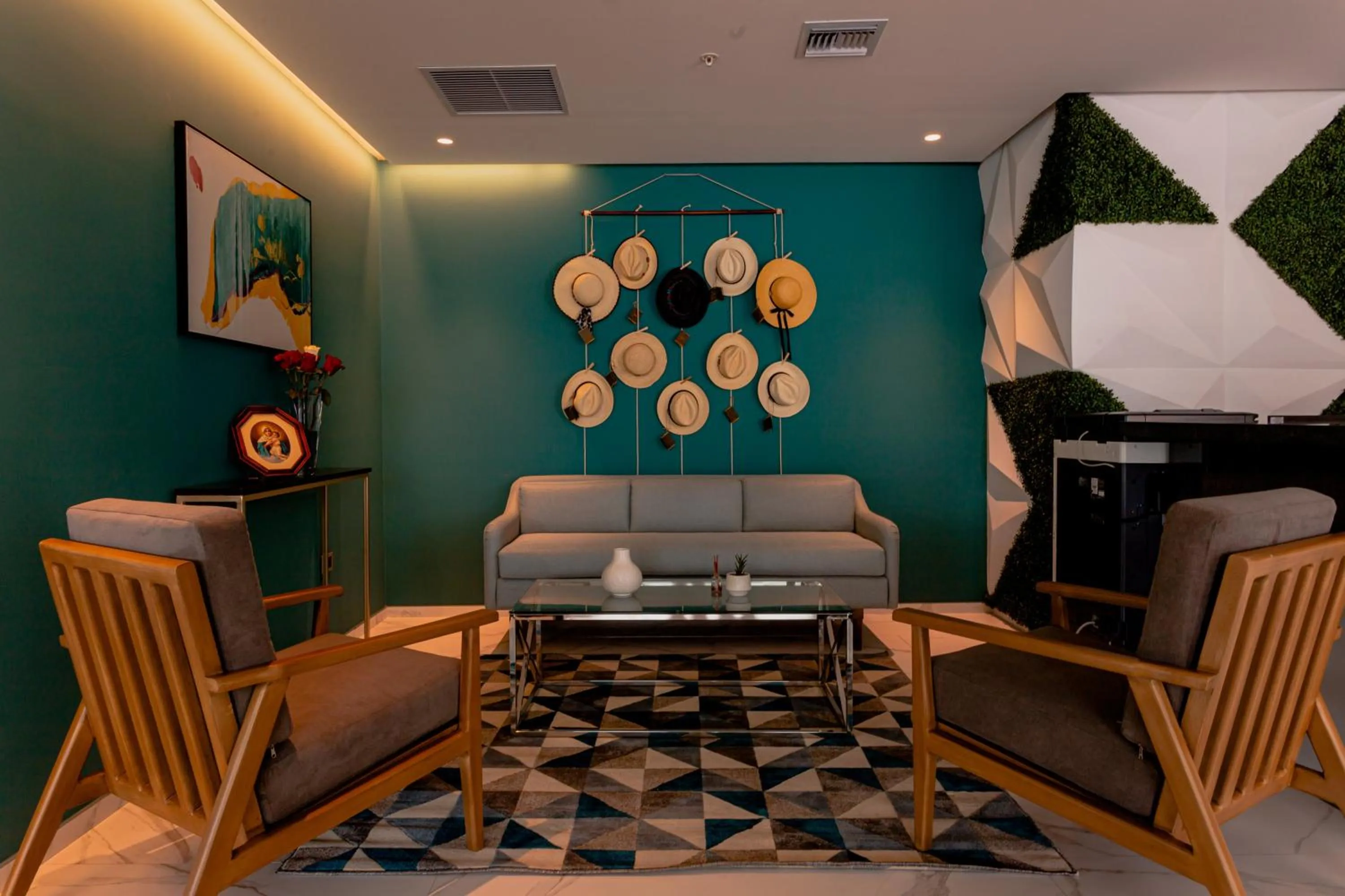 Lobby or reception in Hotel Puerto Pacifico Guayaquil Airport