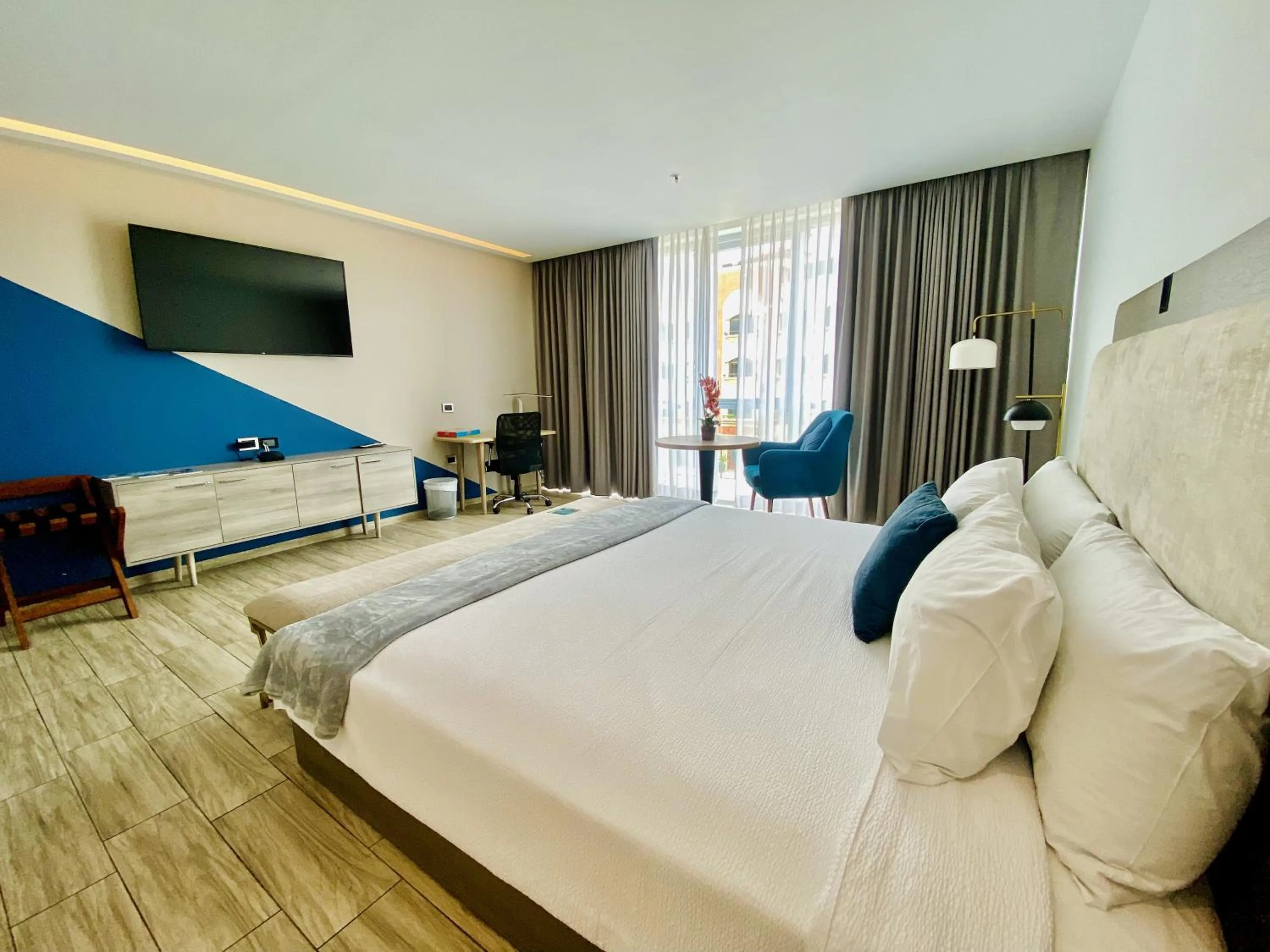 Decorative detail, Bed in Hotel Puerto Pacifico Guayaquil Airport