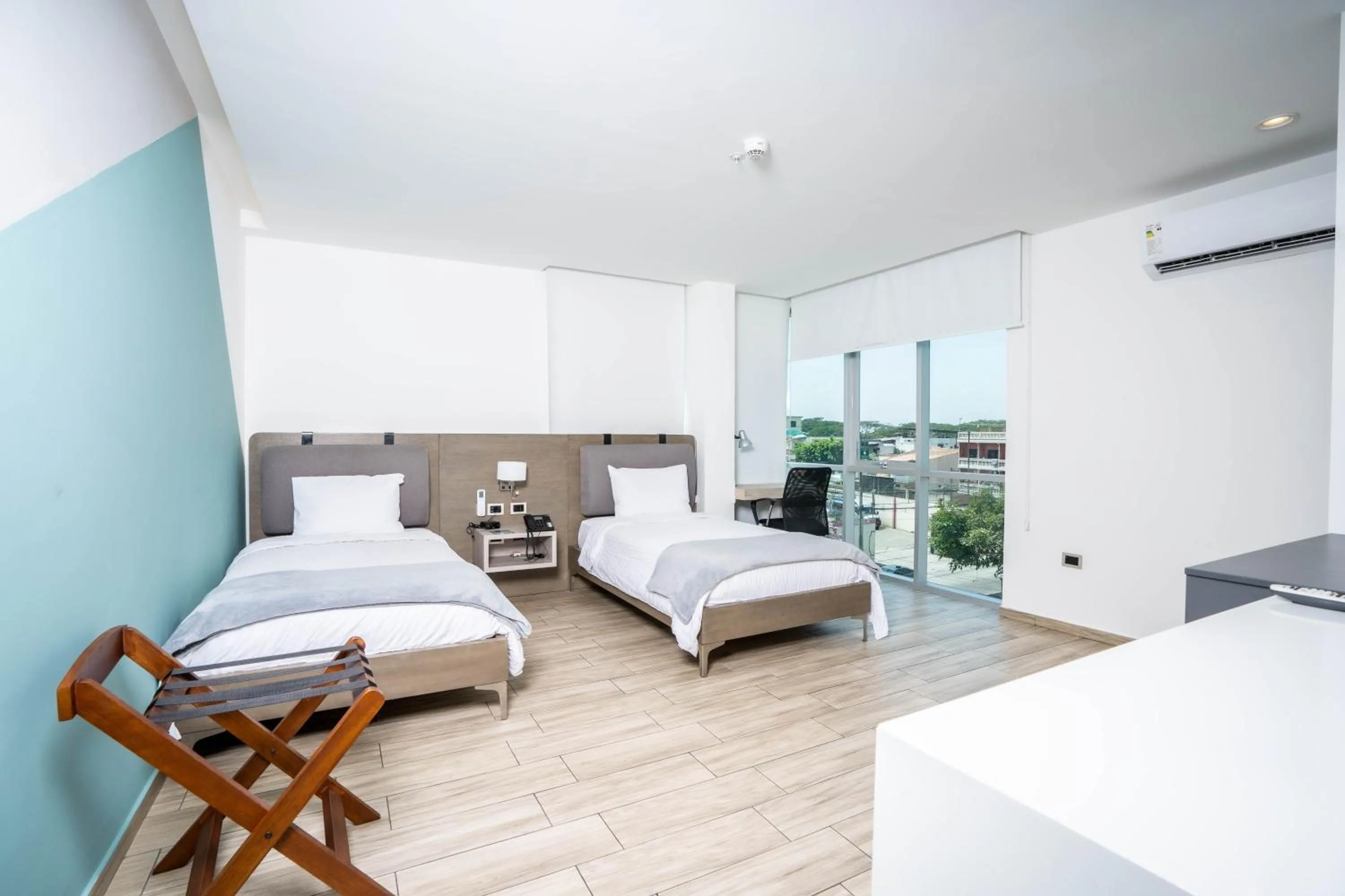Decorative detail, Bed in Hotel Puerto Pacifico Guayaquil Airport