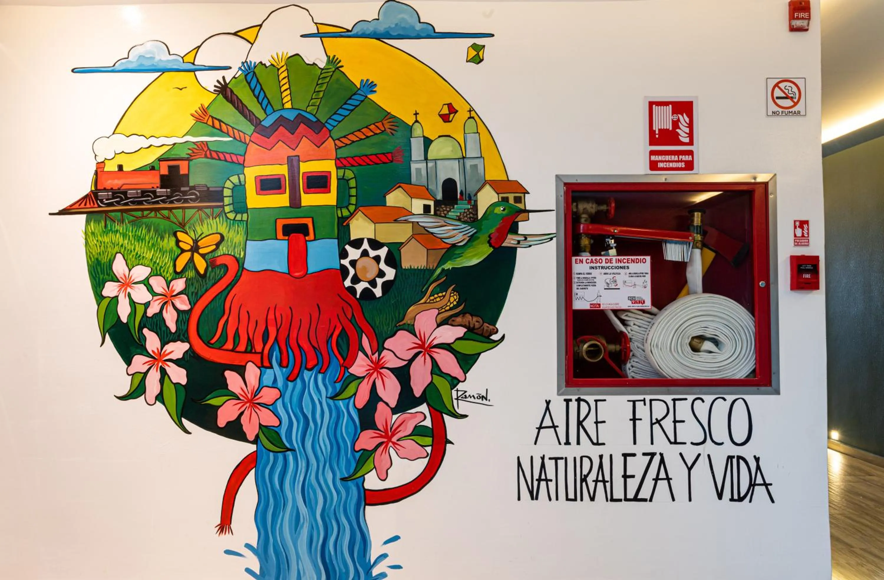 Decorative detail in Hotel Puerto Pacifico Guayaquil Airport