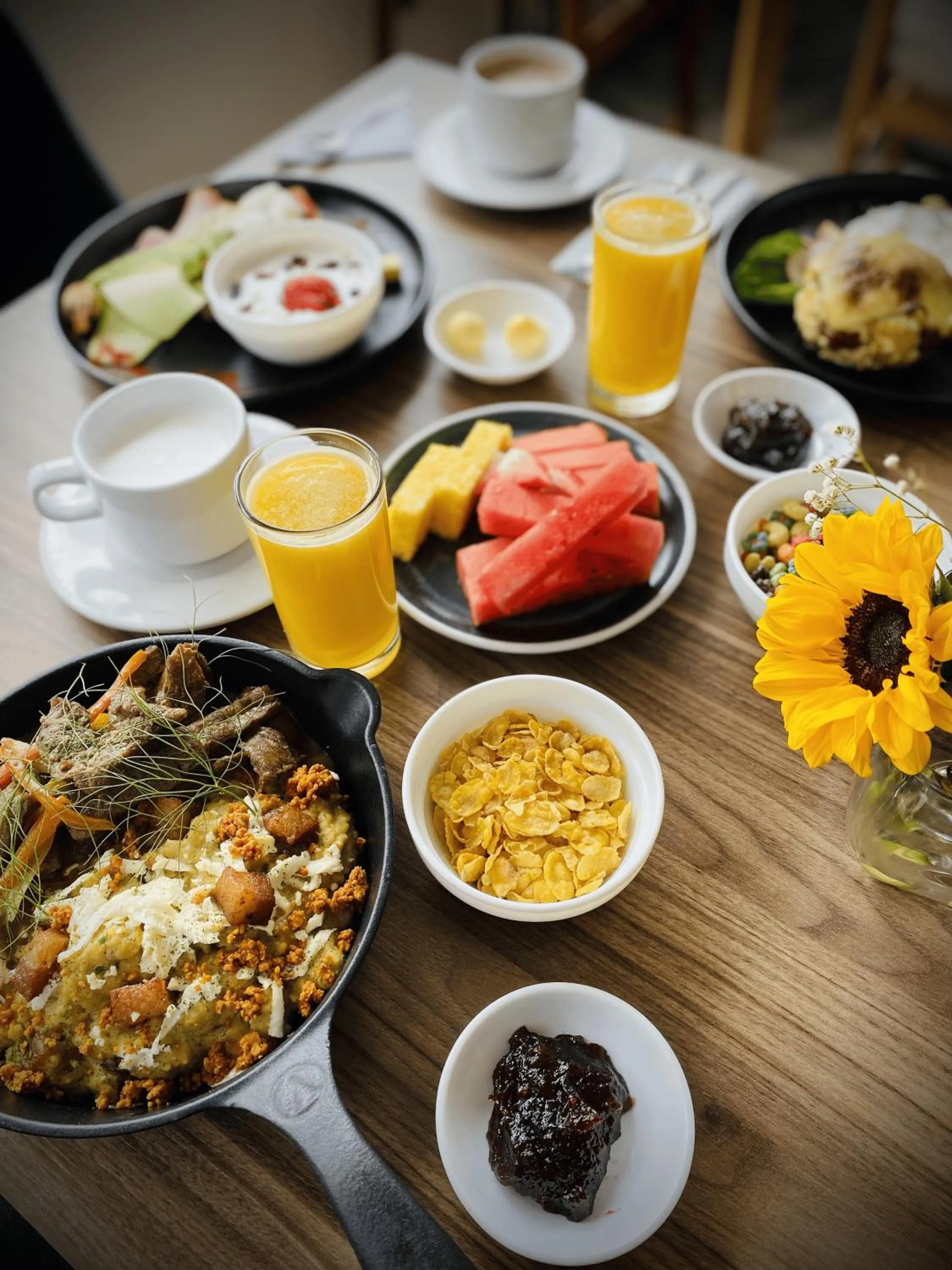Breakfast in Hotel Puerto Pacifico Guayaquil Airport