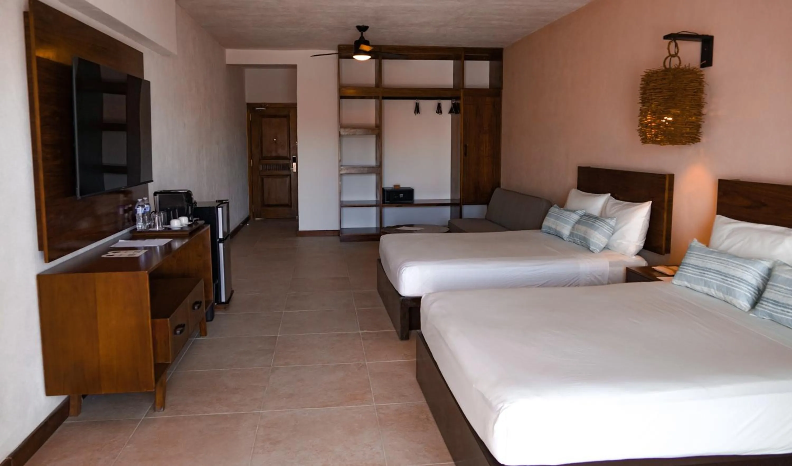 Bed in The Mint Resort Isla Mujeres