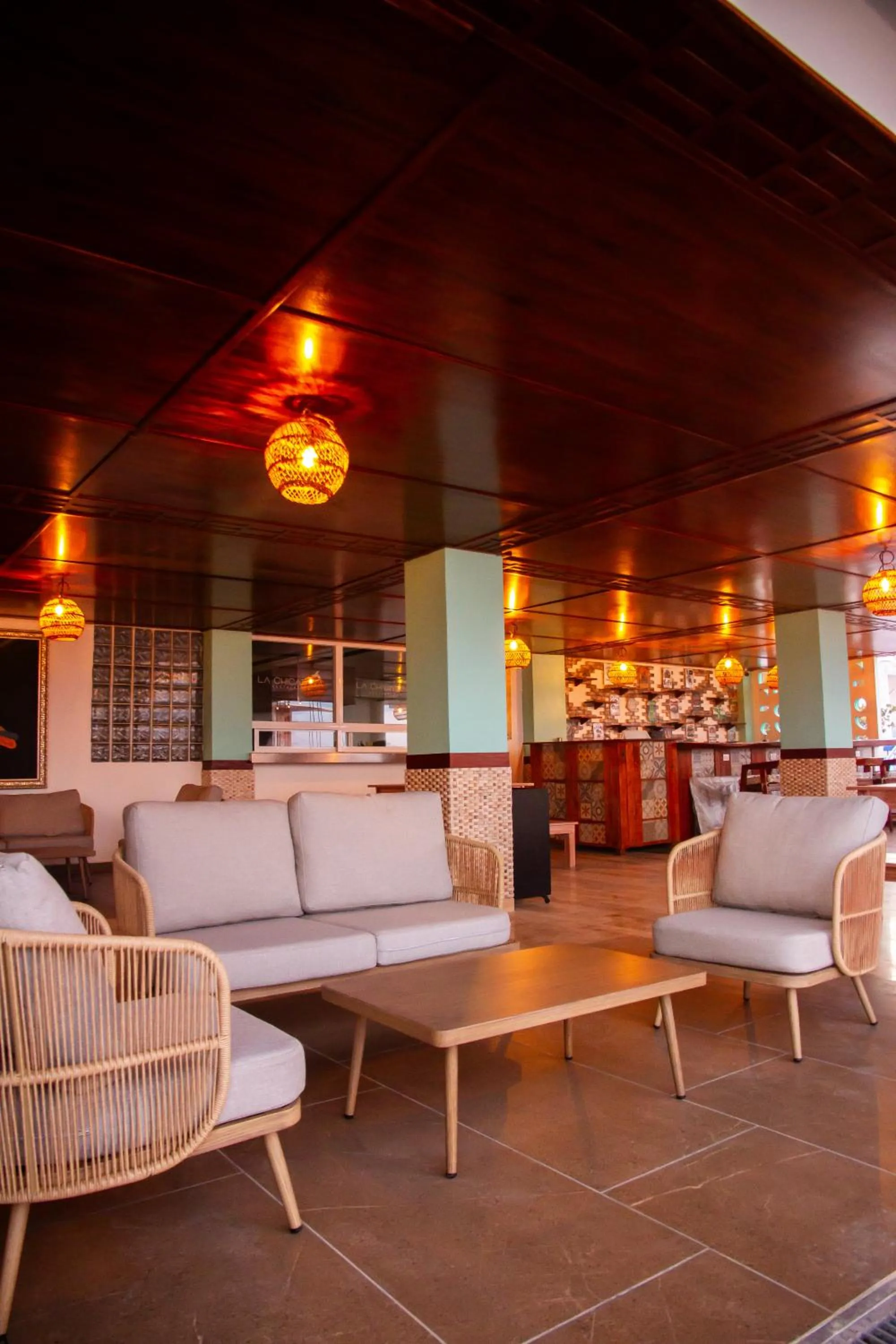 Living room in Ocean Drive Hotel