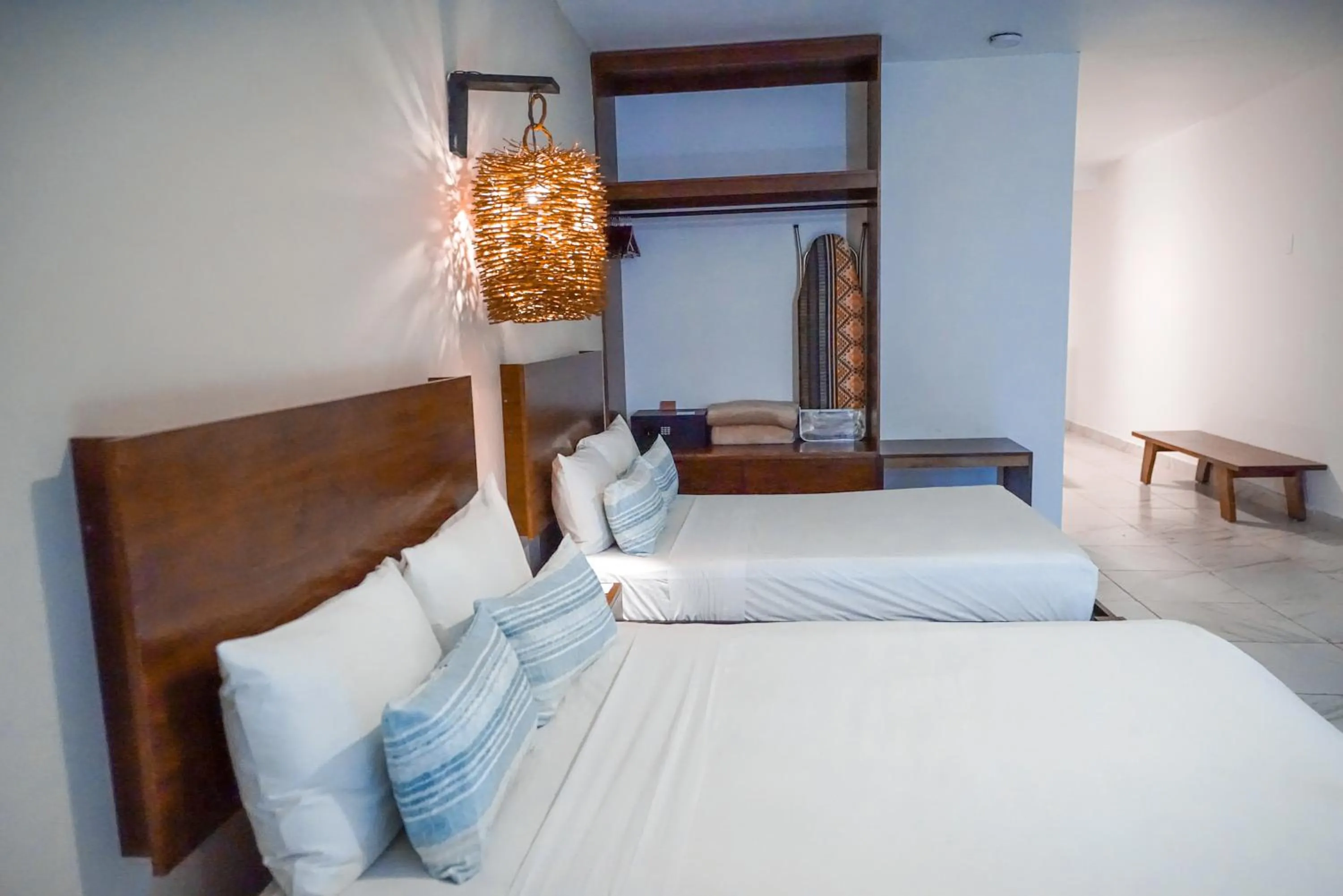 Bed in The Mint Resort Isla Mujeres