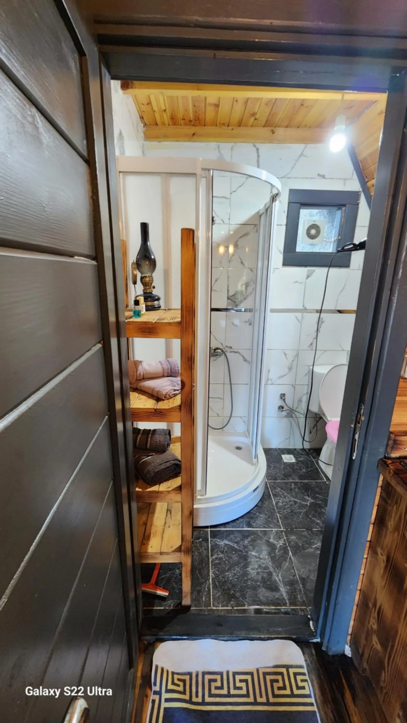 Bathroom in Sapanca Çağlayan Bungalow