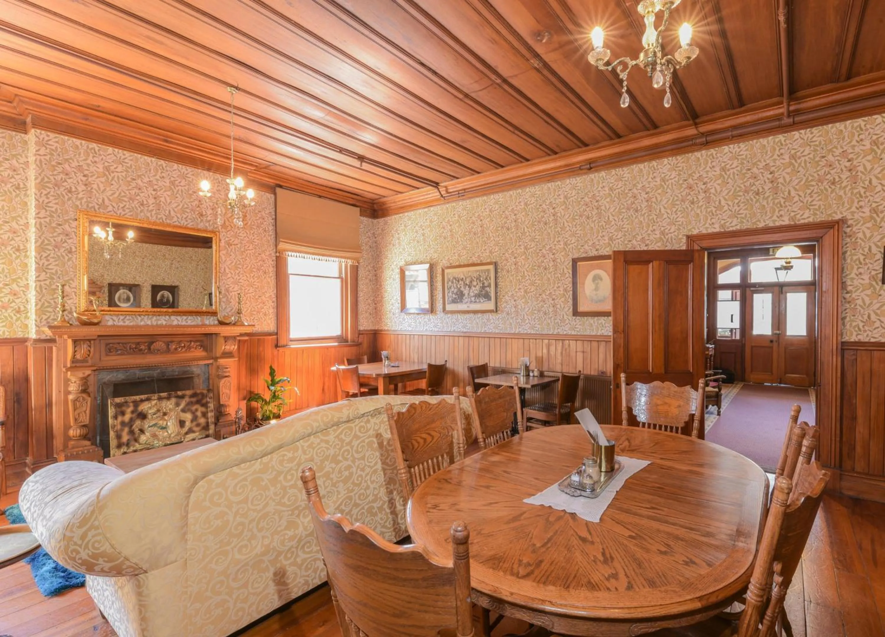 Dining area in Dunstan House