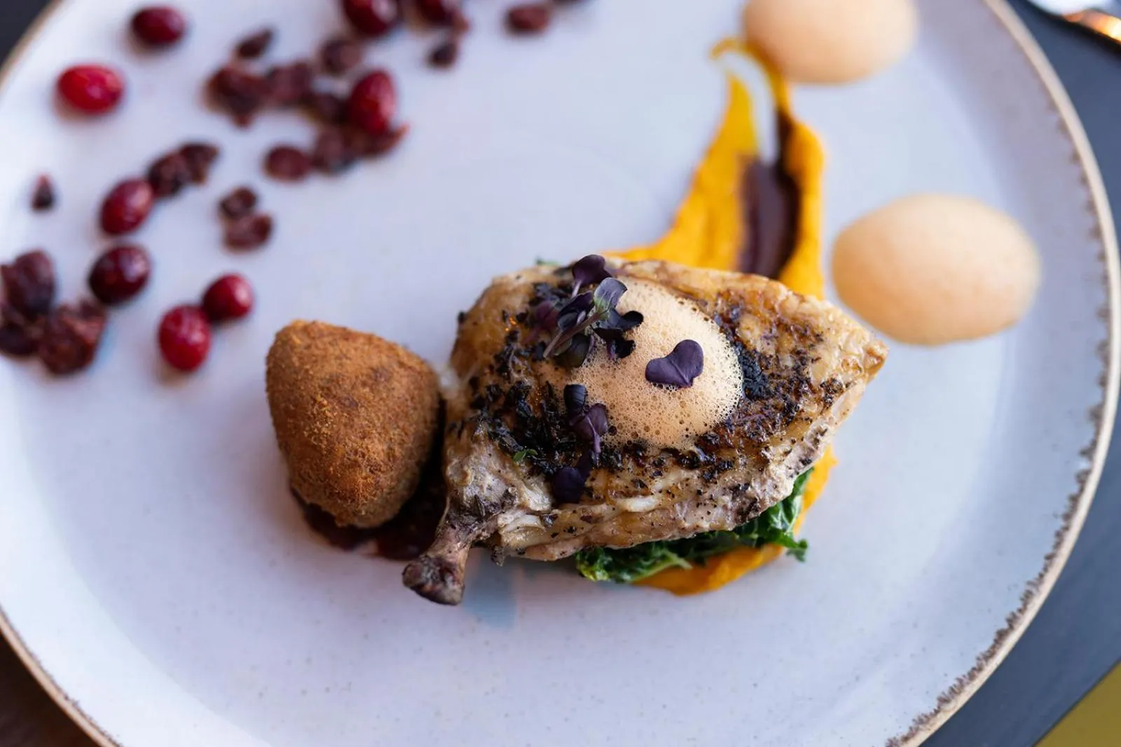 Food close-up in The Remington Orange