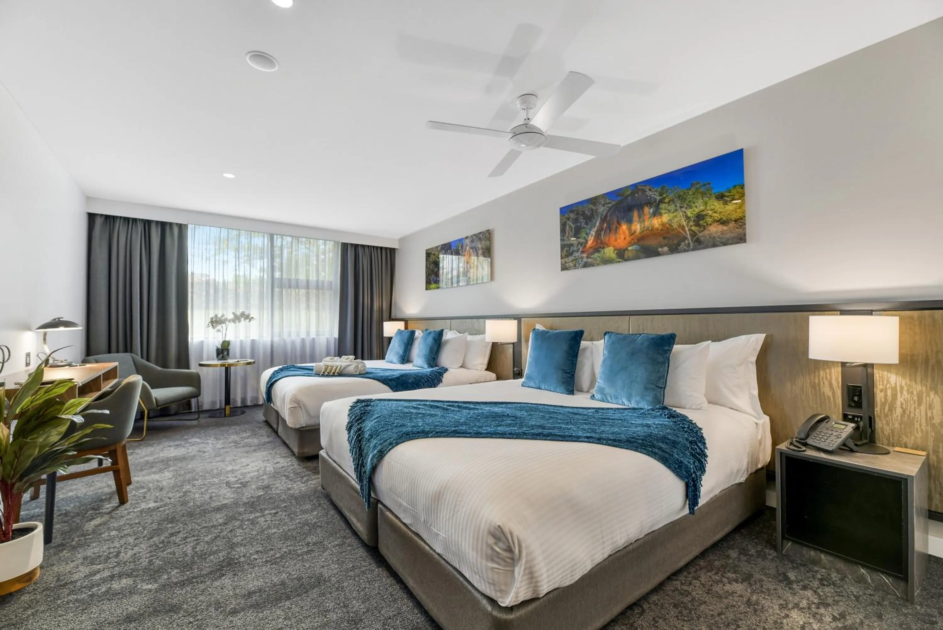 Bed in The Remington Orange