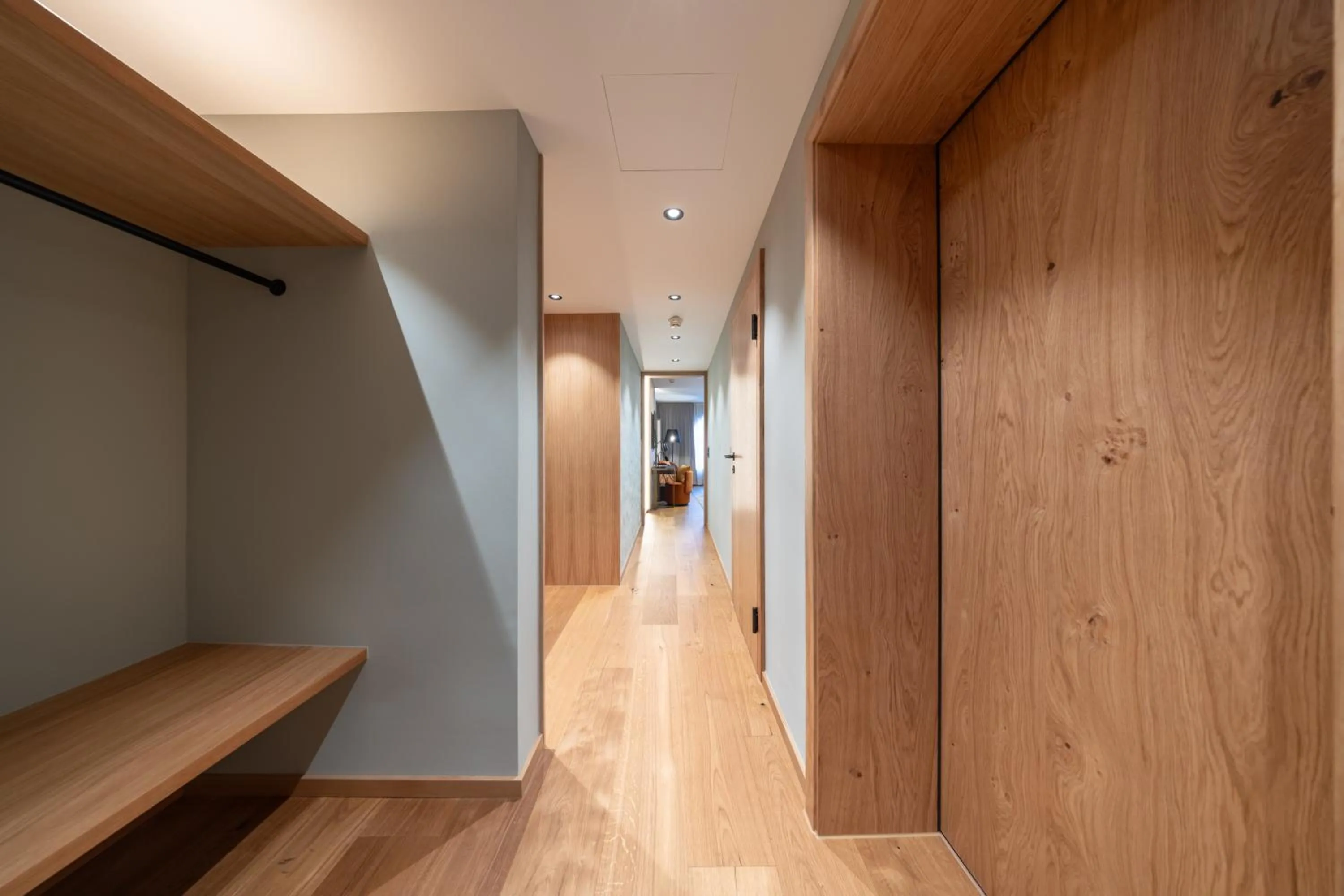 wardrobe in Hotel Rosatsch