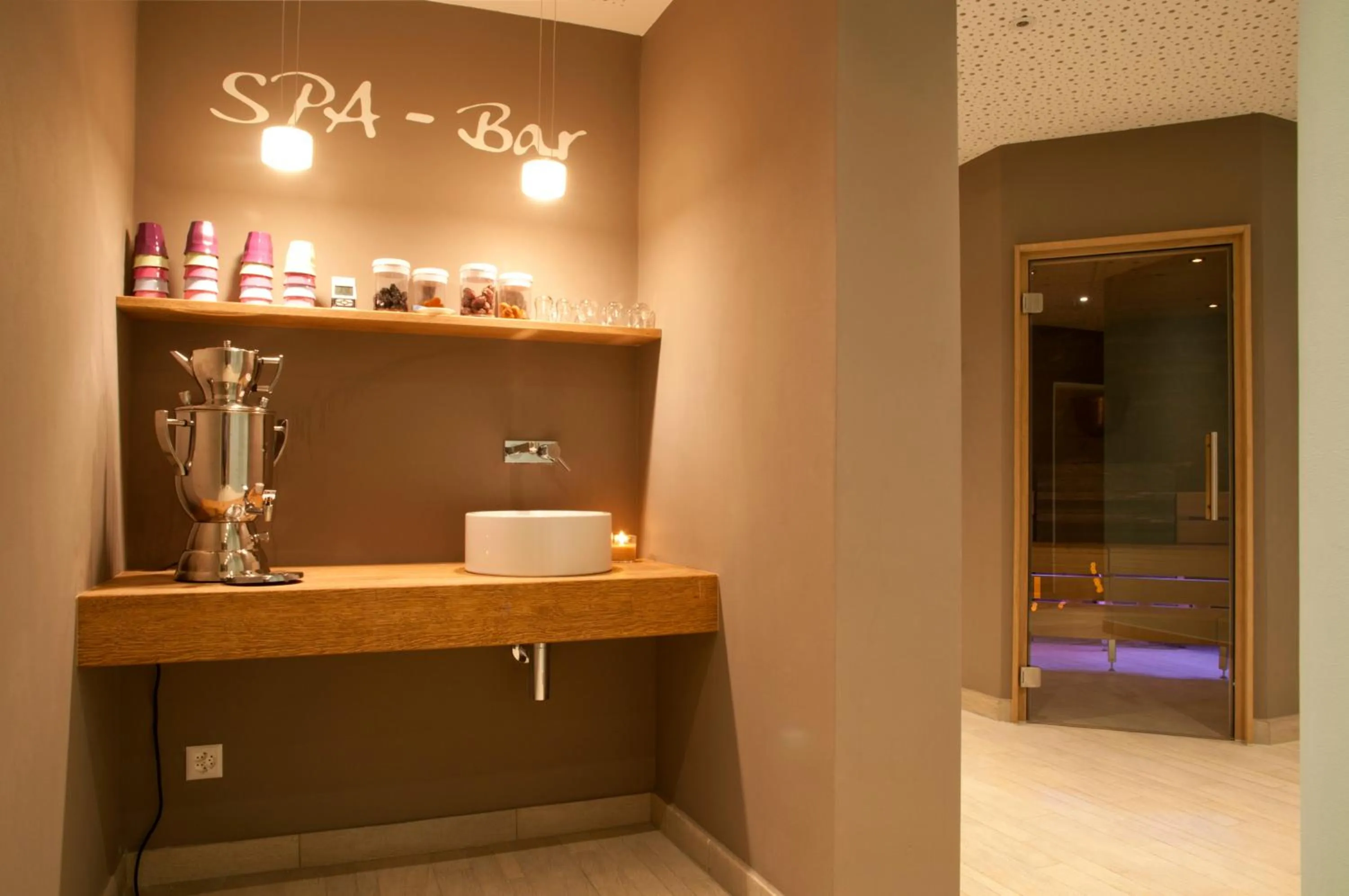 Spa and wellness centre/facilities in Hotel Rosatsch