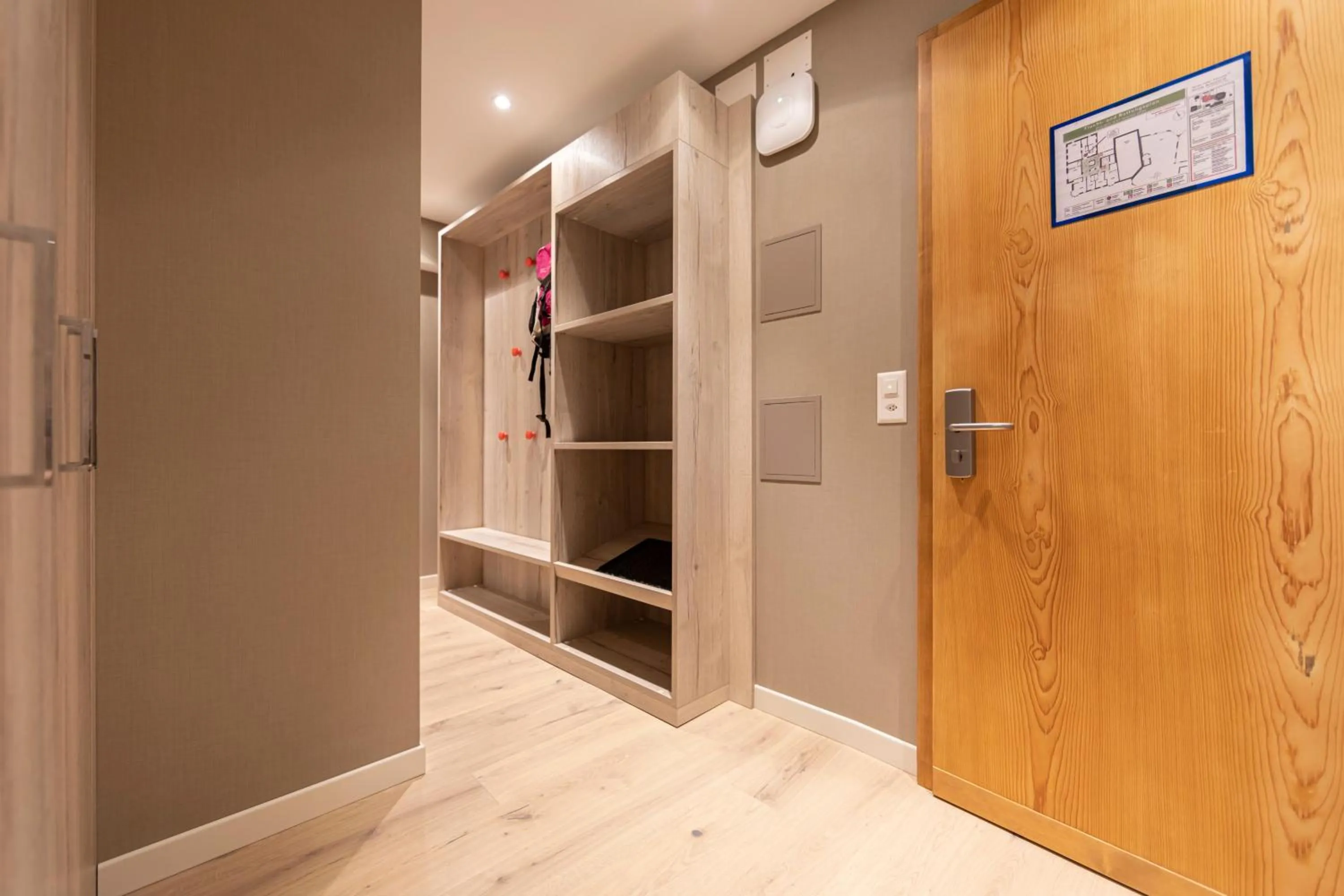 wardrobe in Hotel Rosatsch