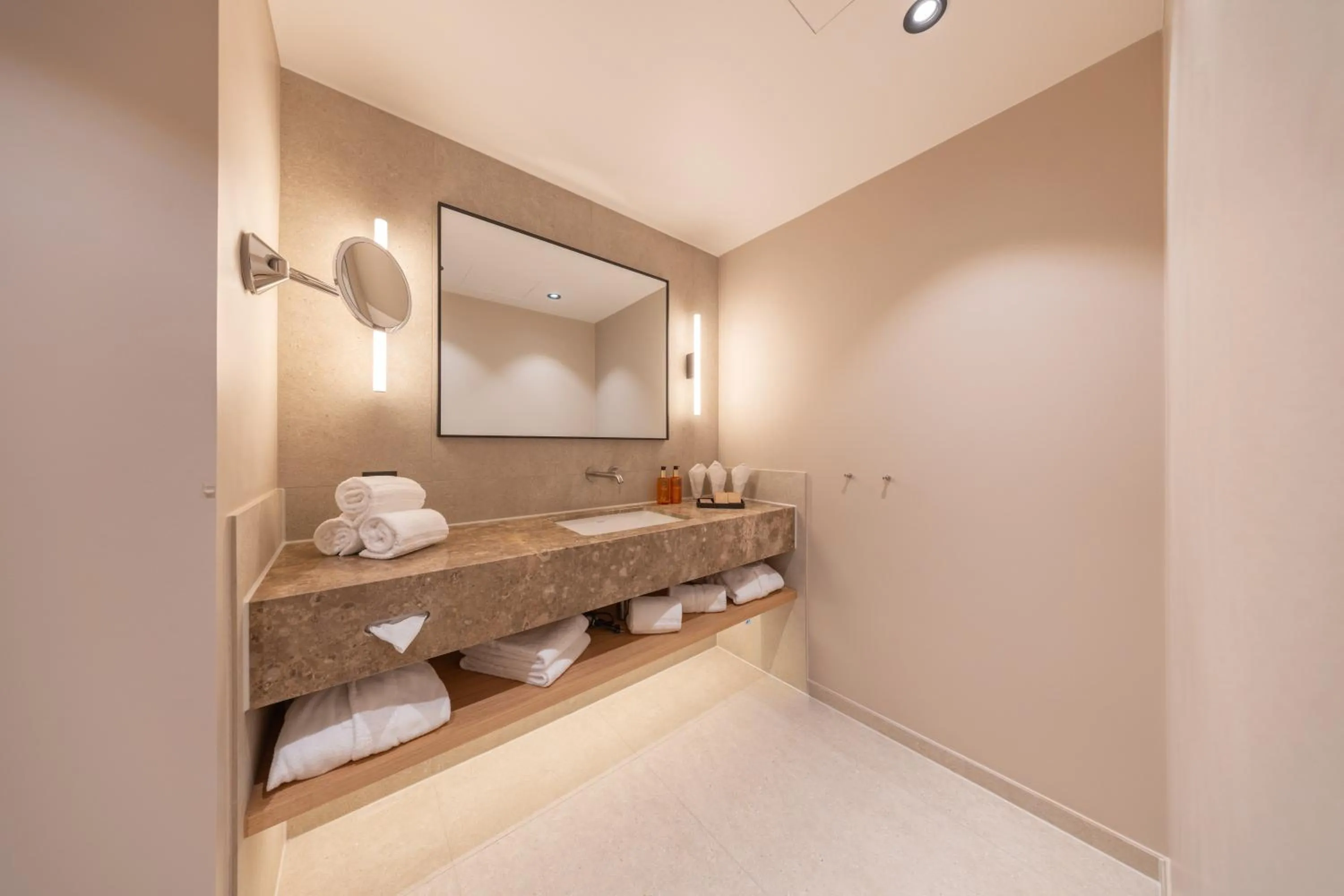 Bathroom in Hotel Rosatsch