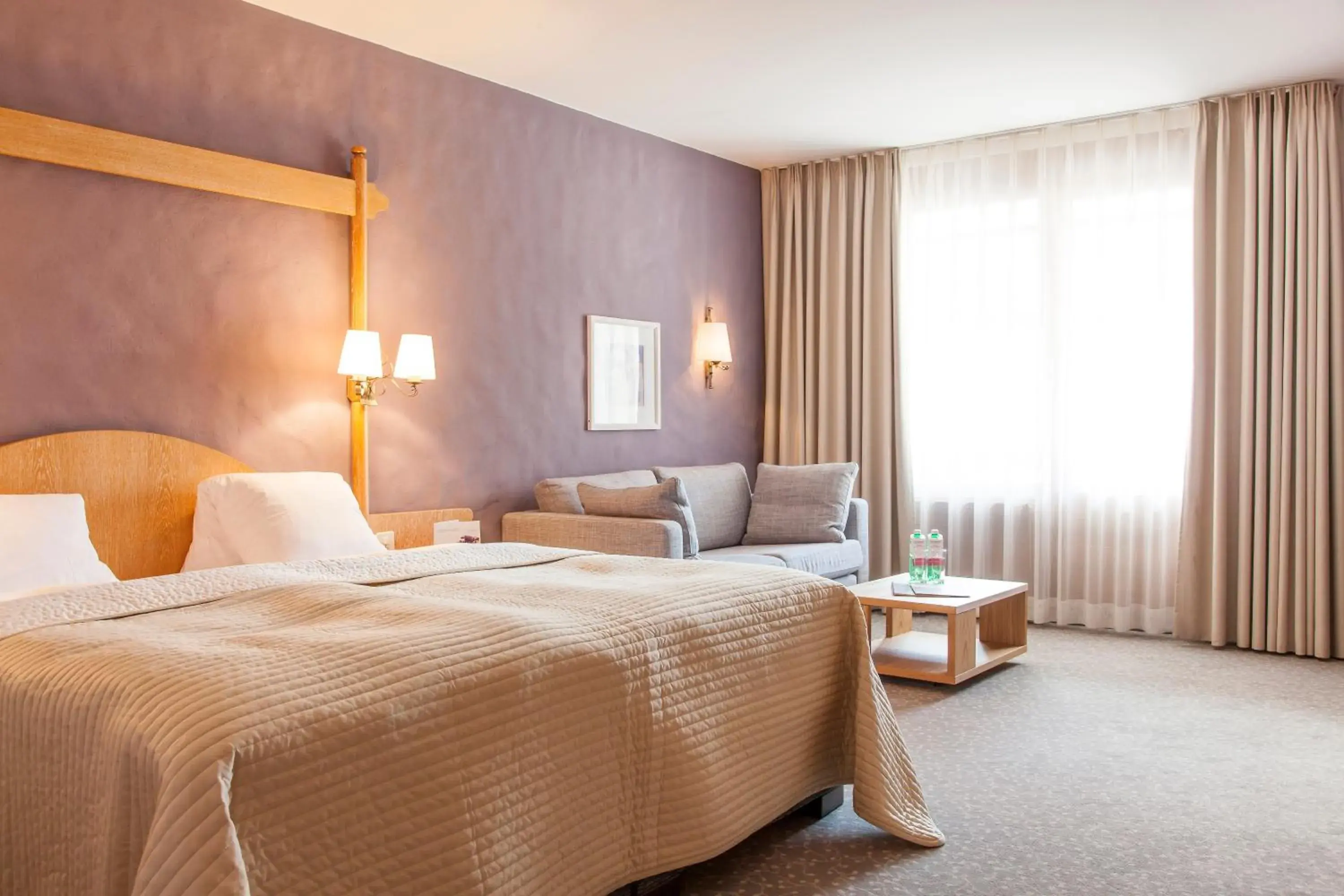 Classic Double Room with Balcony and Mountain View in Hotel Rosatsch Classic Double Room with Balcony and Mountain View in Hotel Rosatsch