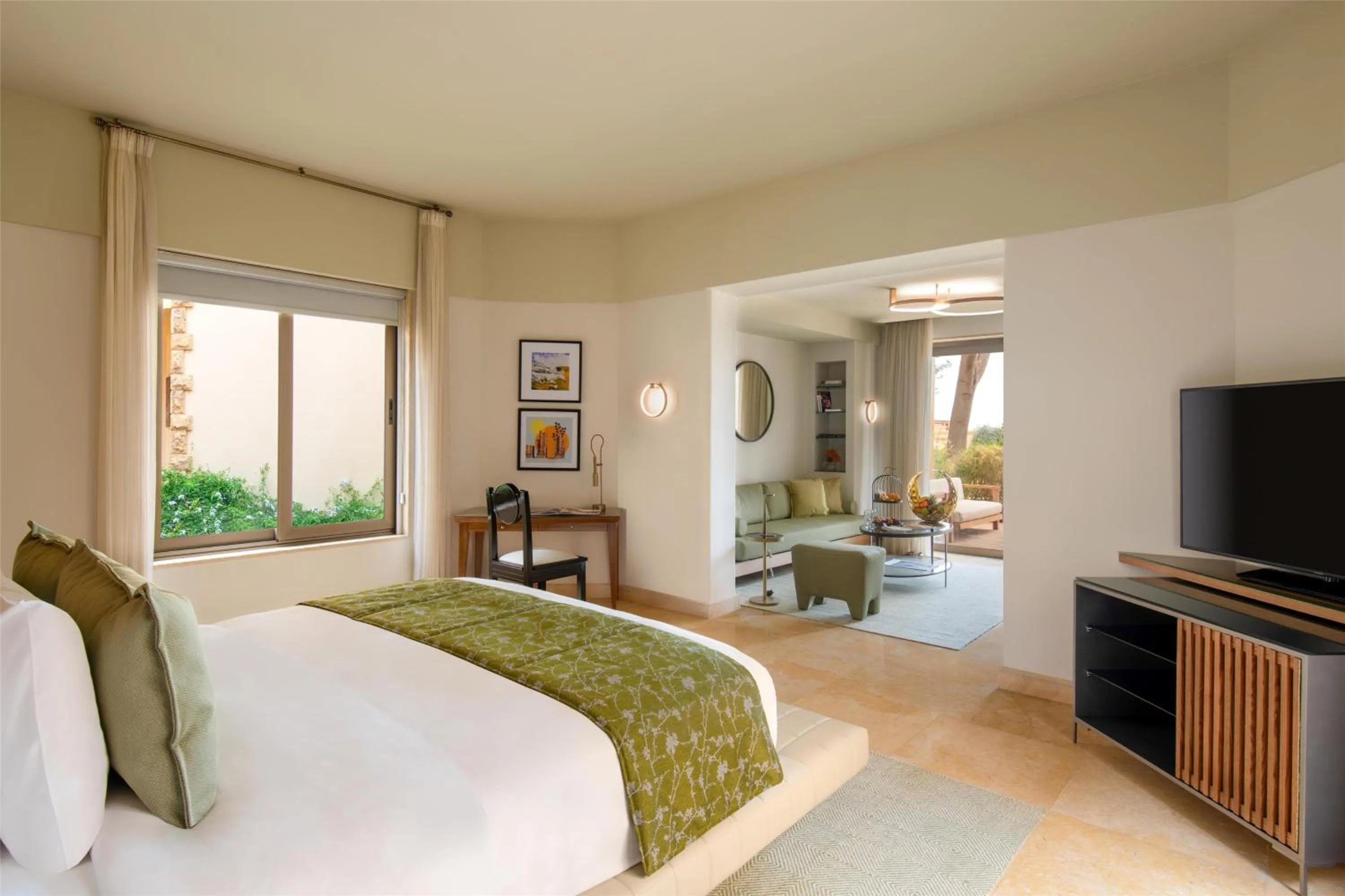 Photo of the whole room, Bed in Kempinski Hotel Ishtar Dead Sea