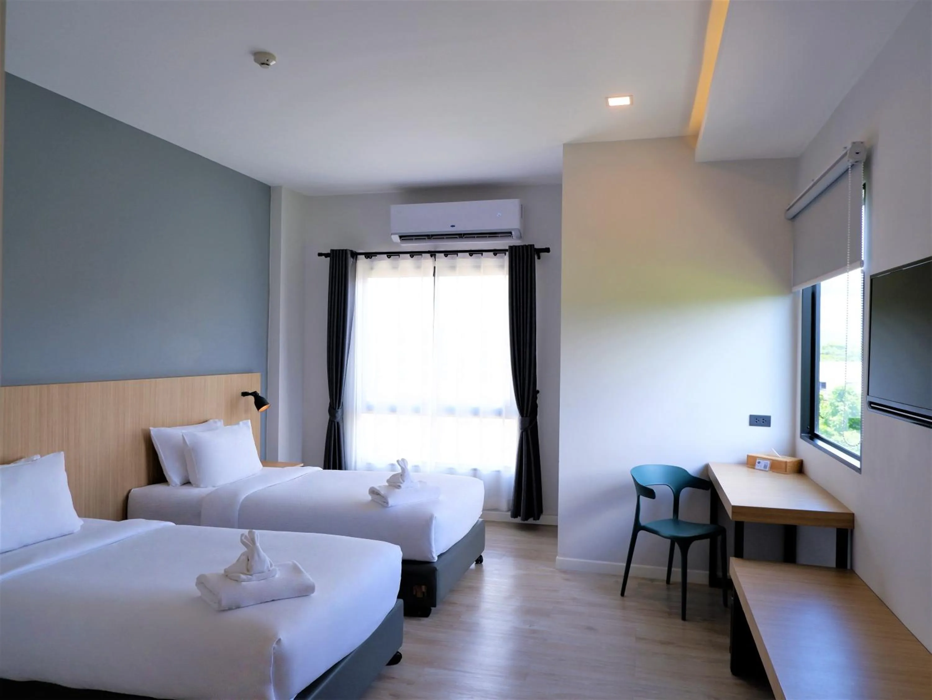 Bedroom, Bed in bliQ Hotel Chanthaburi