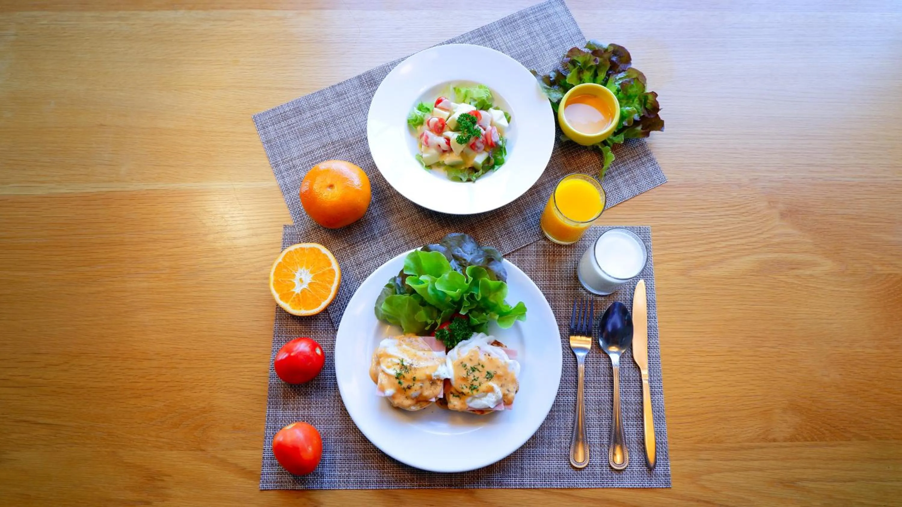 Continental breakfast in bliQ Hotel Chanthaburi