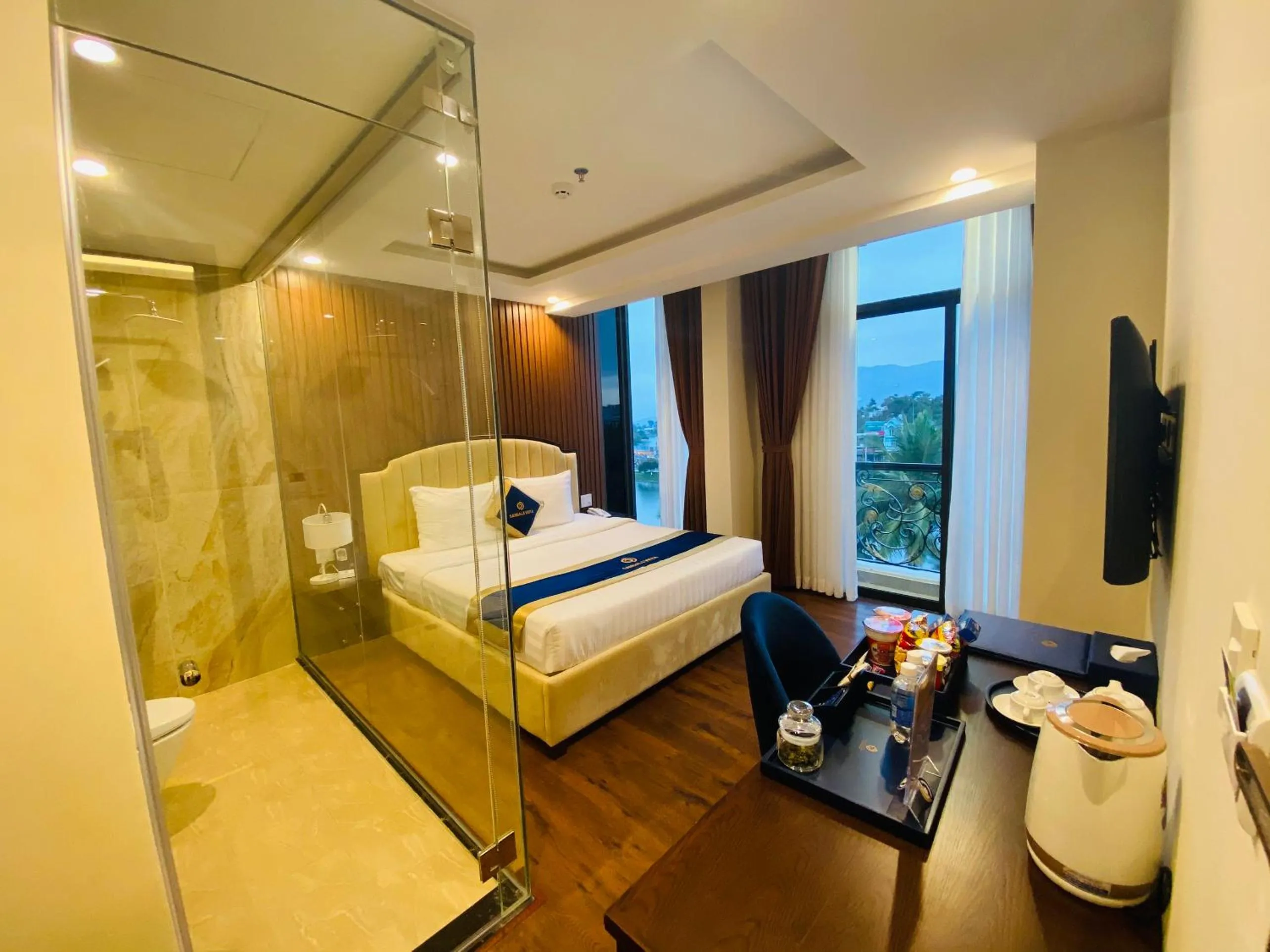 Bed in Sandals Vista Hotel