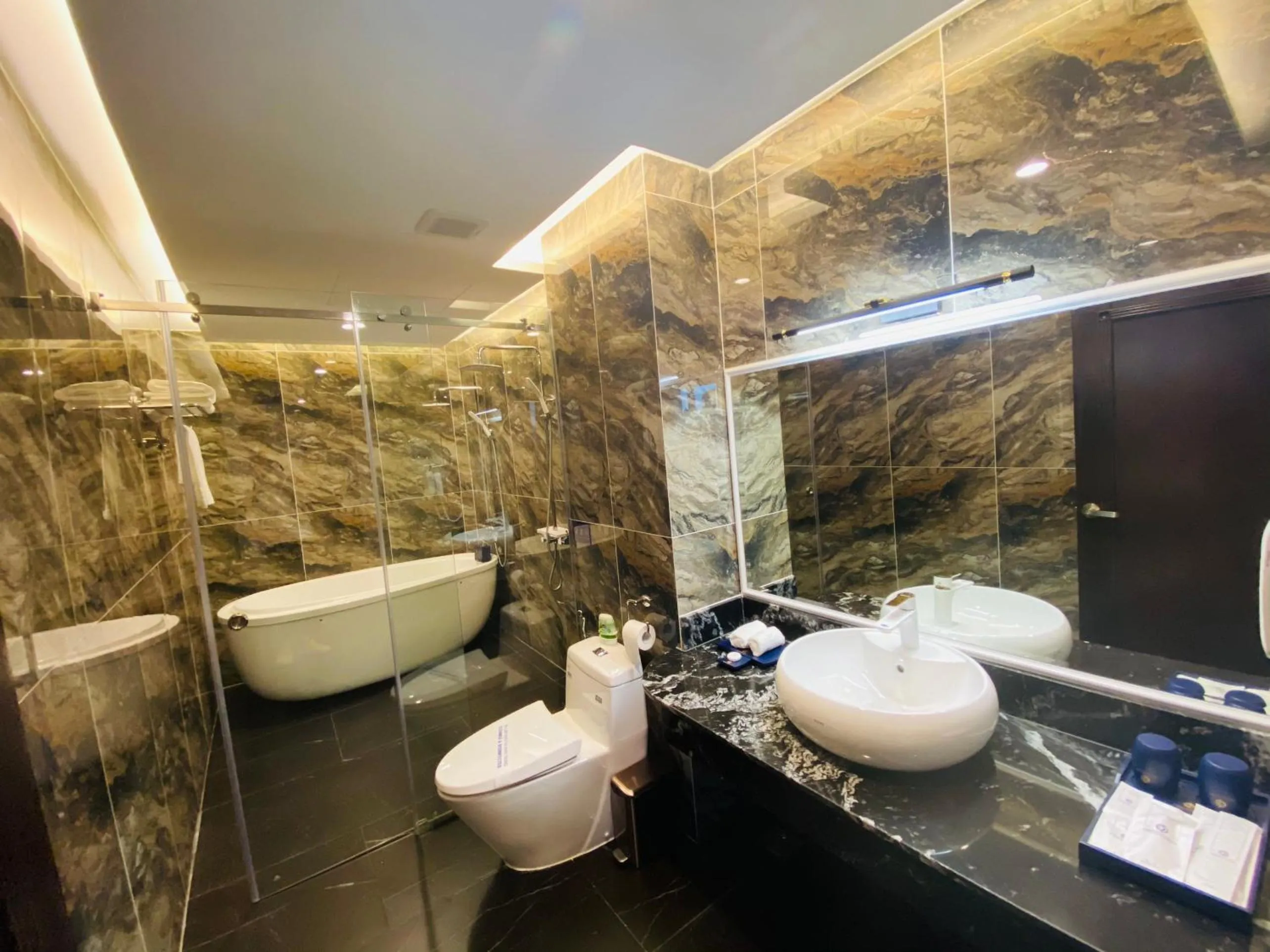 Toilet in Sandals Vista Hotel