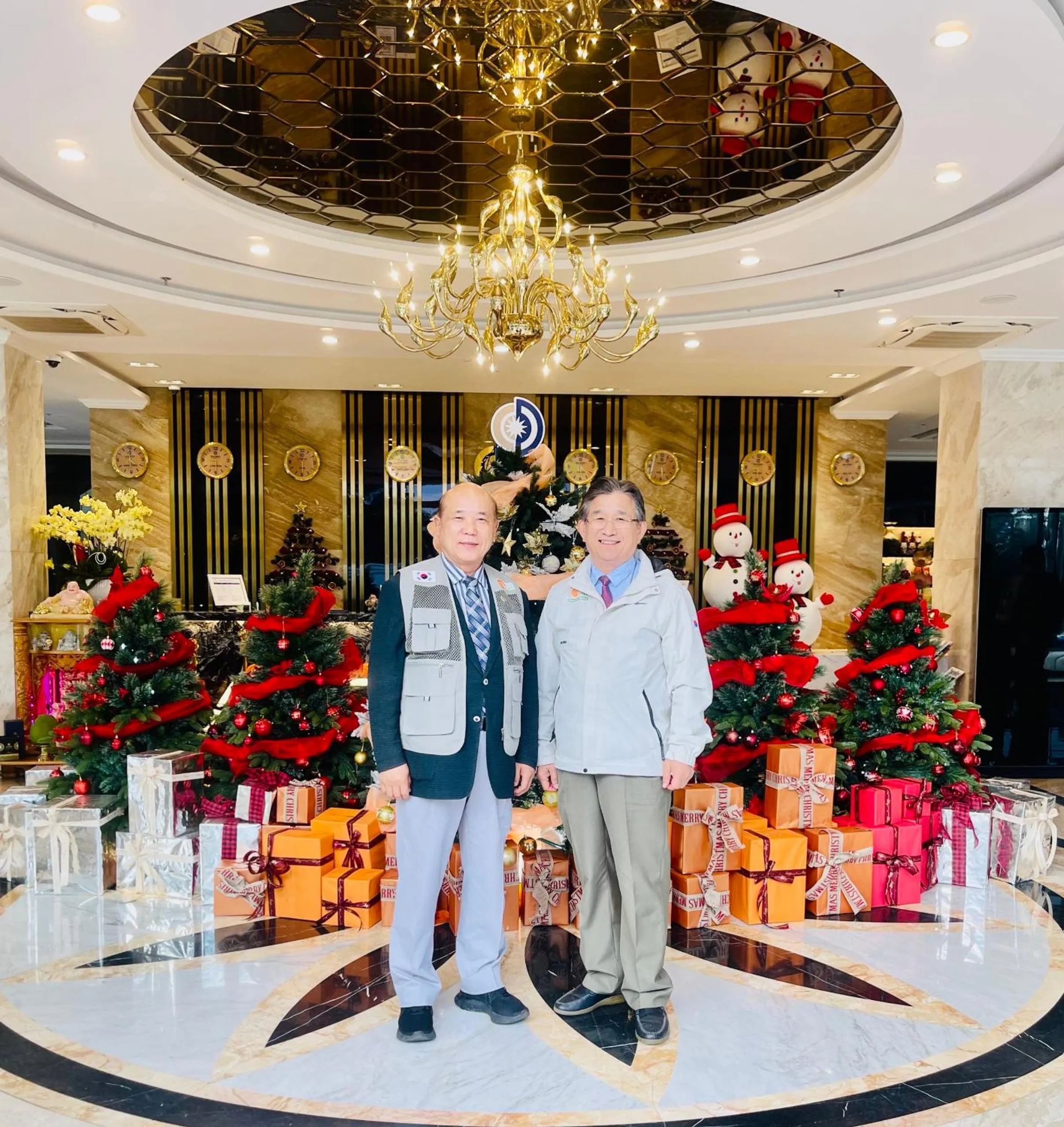 People in Sandals Vista Hotel