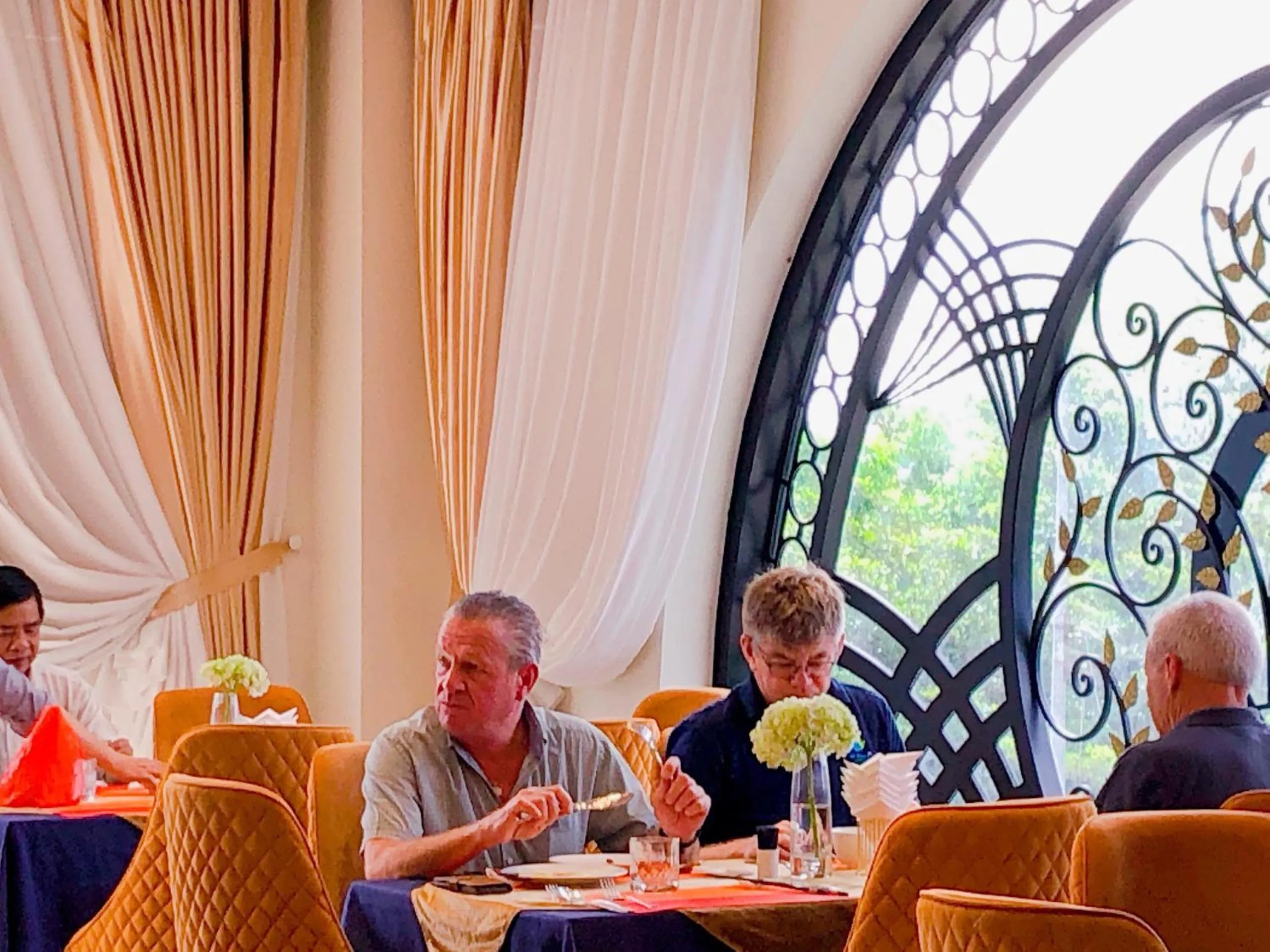 group of guests in Sandals Vista Hotel