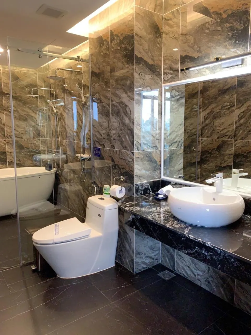 Shower in Sandals Vista Hotel