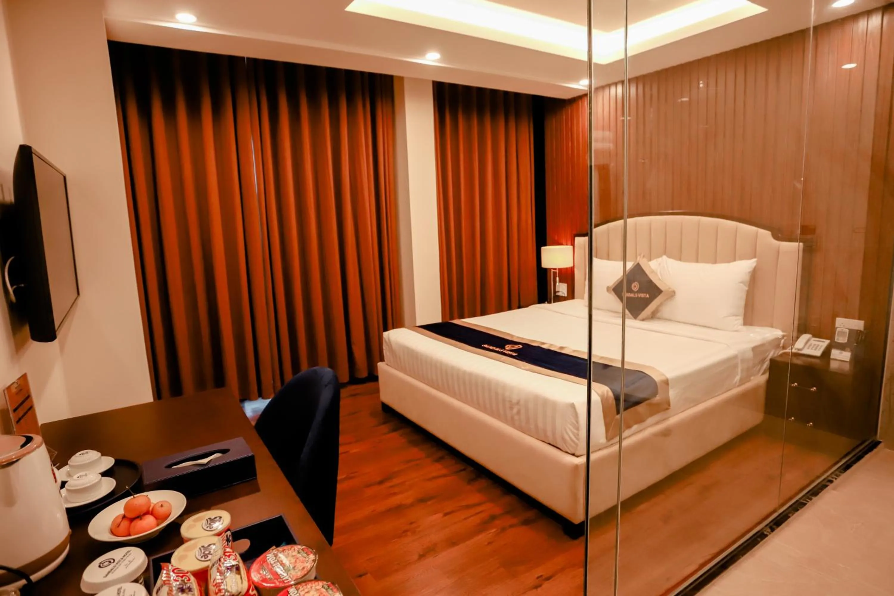 Bedroom, Bed in Sandals Vista Hotel