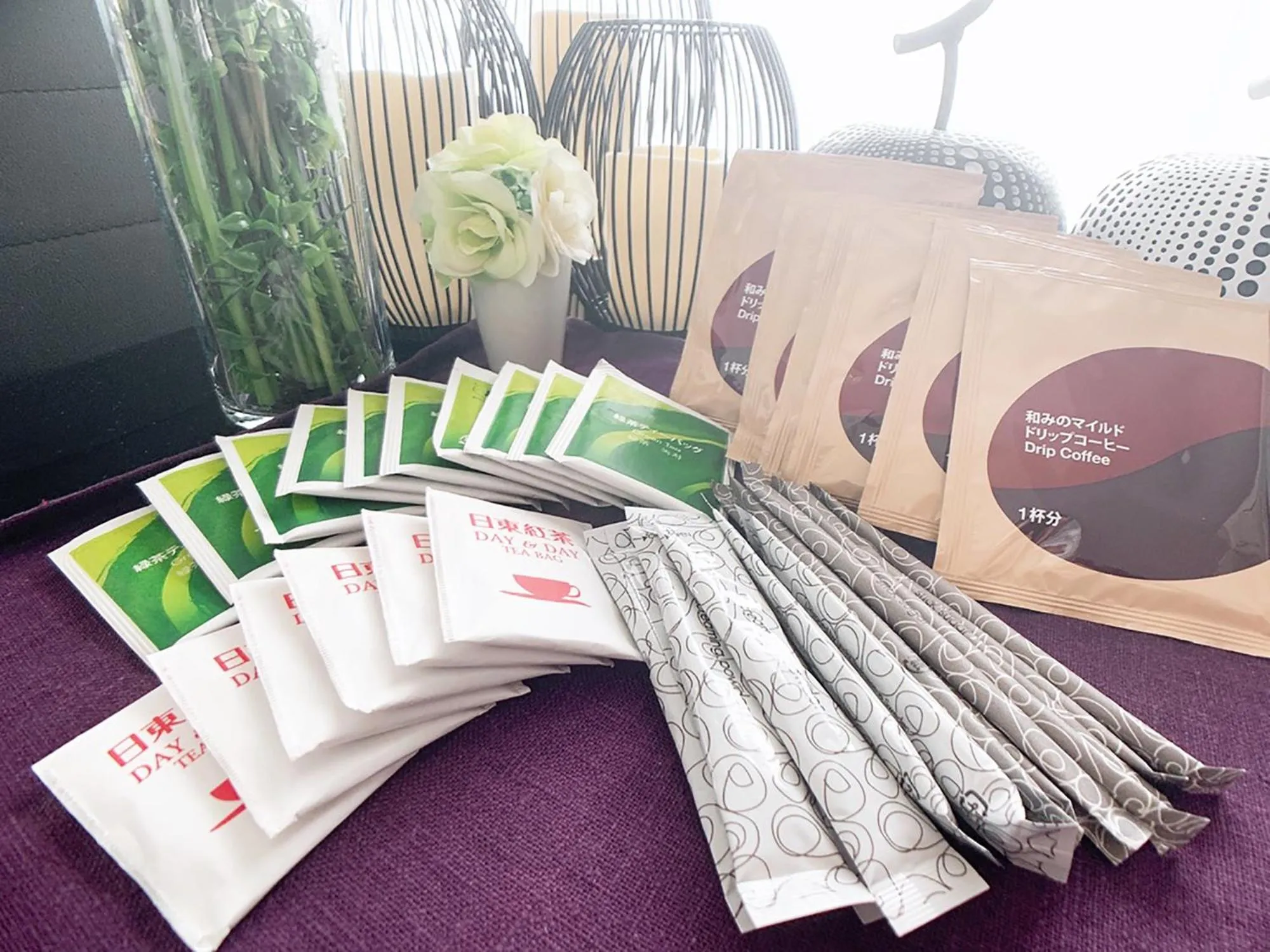 Coffee/tea facilities in OUCHI HOTEL SUITE Temma