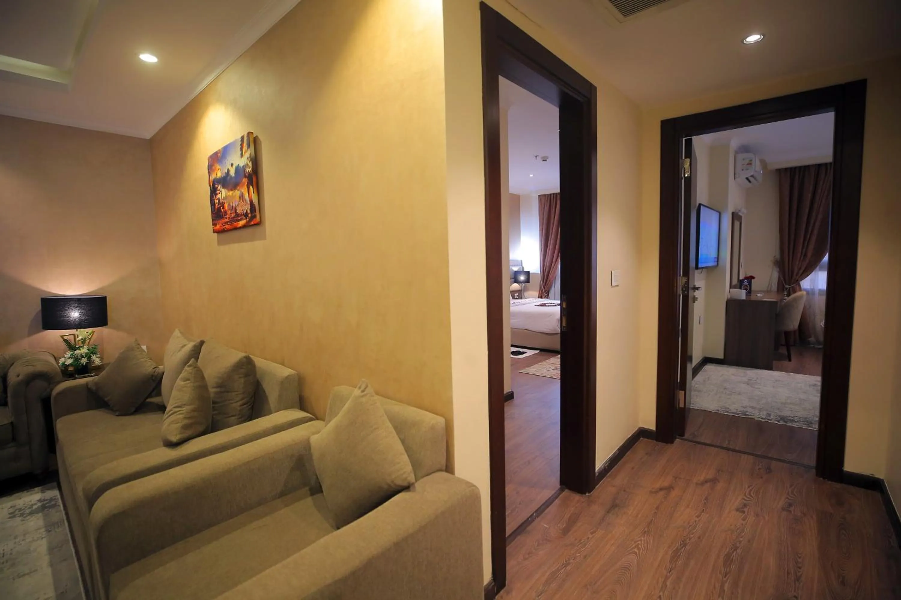 Bed in Cairo Taj Hotels & Suites - Dokki