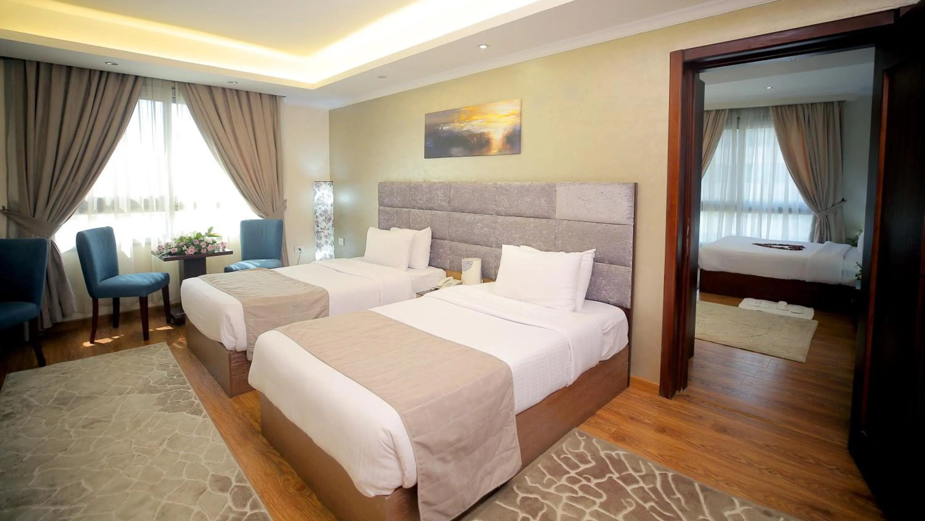 Bed in Cairo Taj Hotels & Suites - Dokki