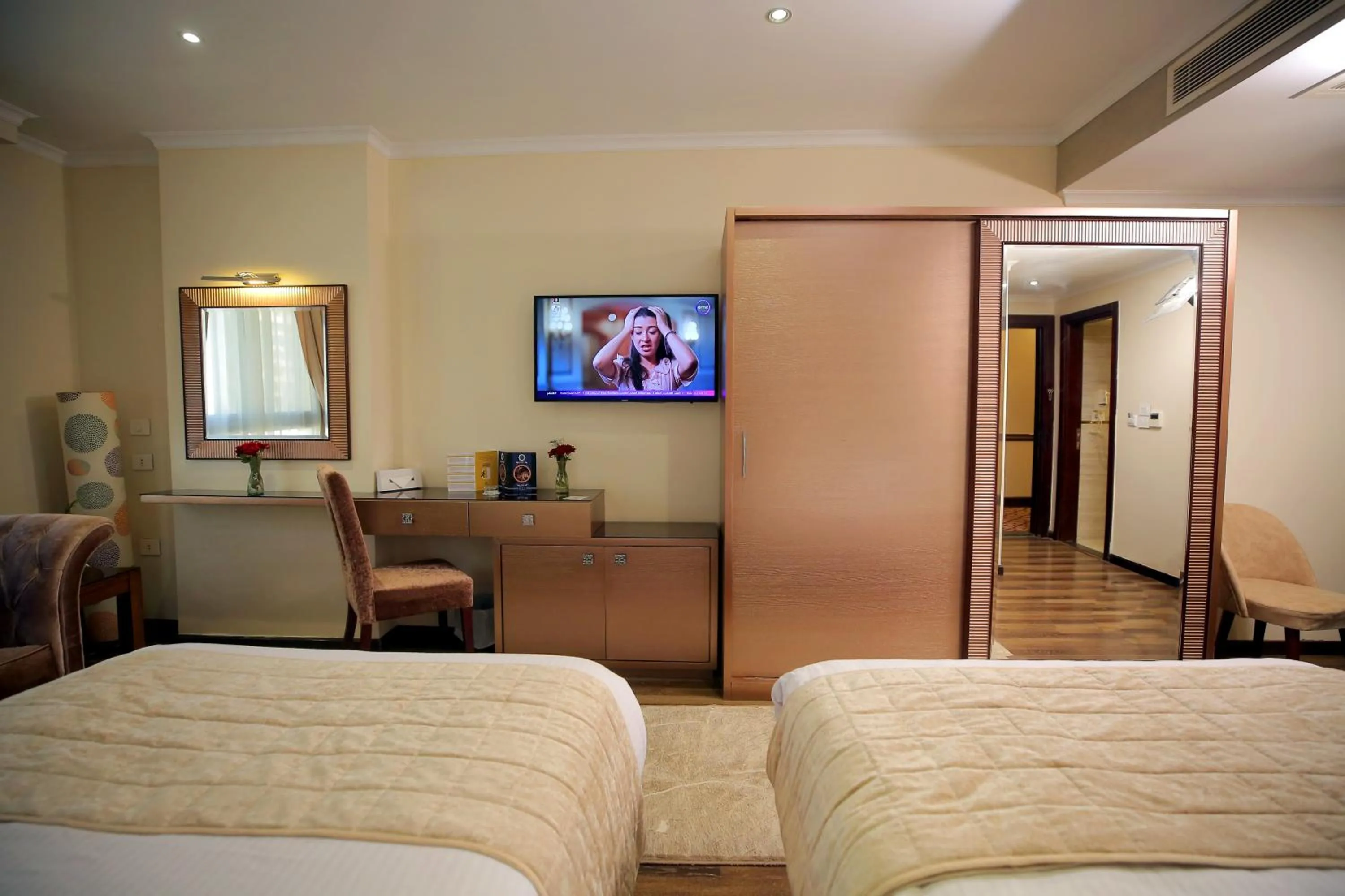 Bed in Cairo Taj Hotels & Suites - Dokki