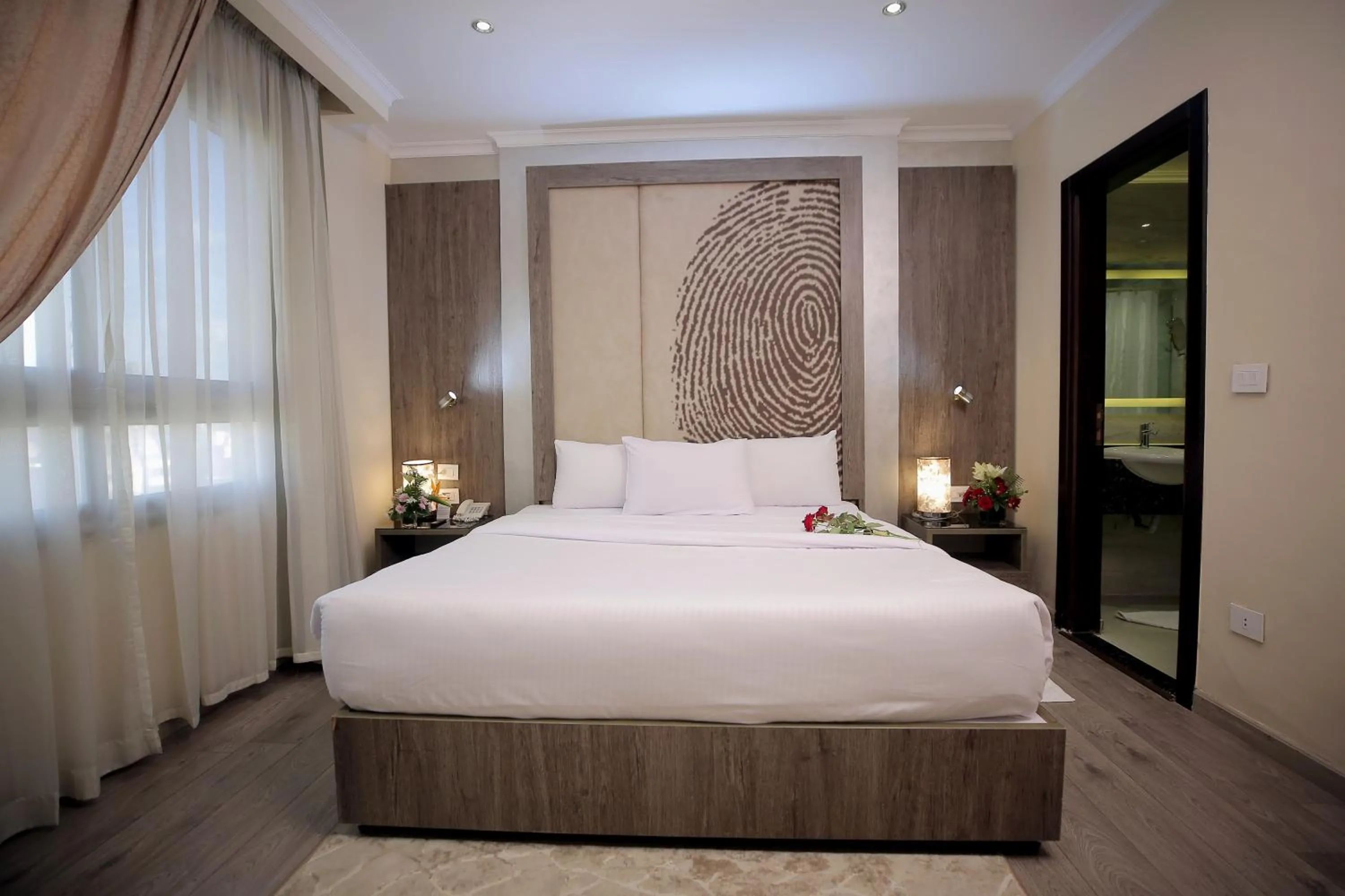 Bed in Cairo Taj Hotels & Suites - Dokki