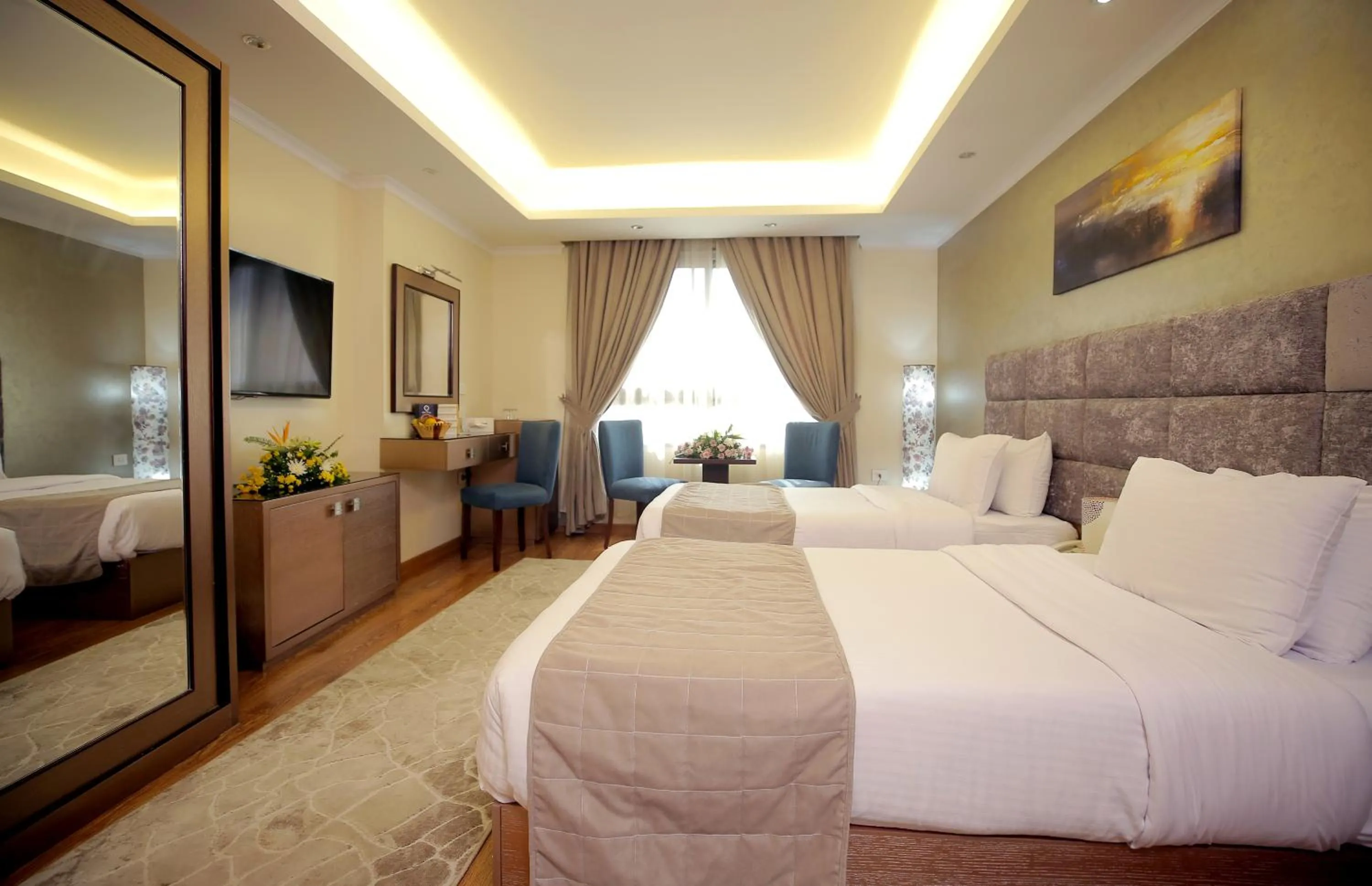 Bed in Cairo Taj Hotels & Suites - Dokki