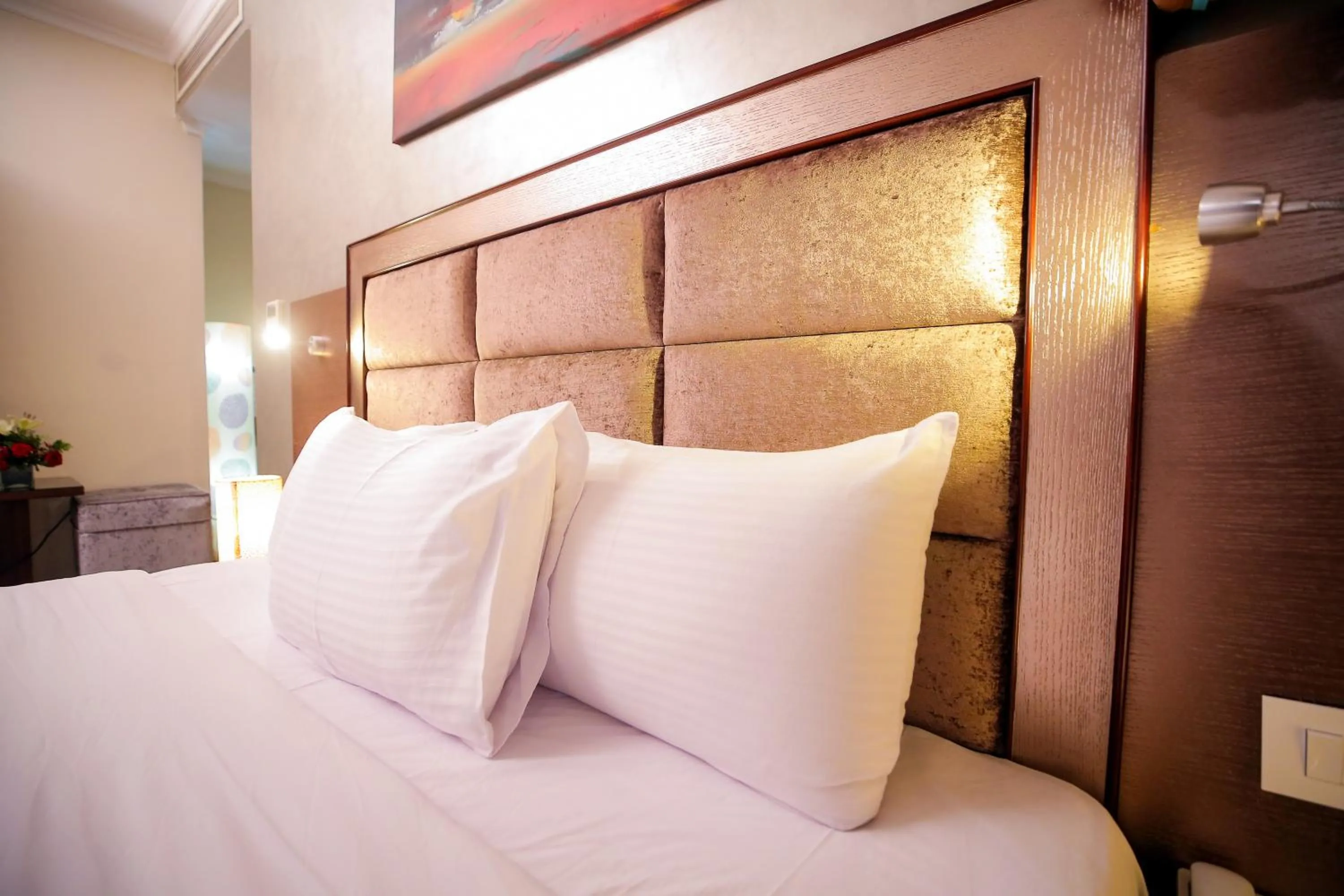 Bed in Cairo Taj Hotels & Suites - Dokki