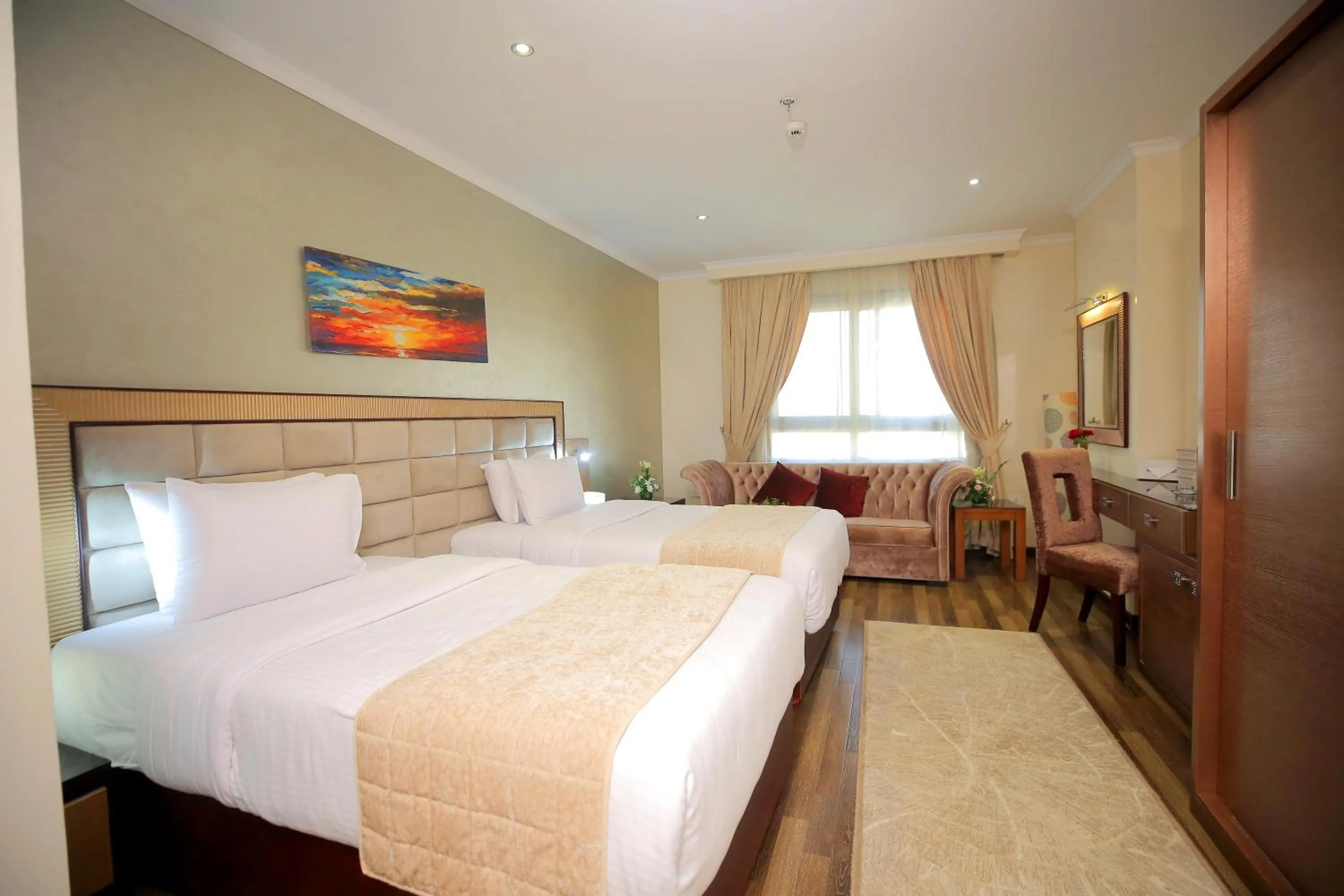 Bed in Cairo Taj Hotels & Suites - Dokki