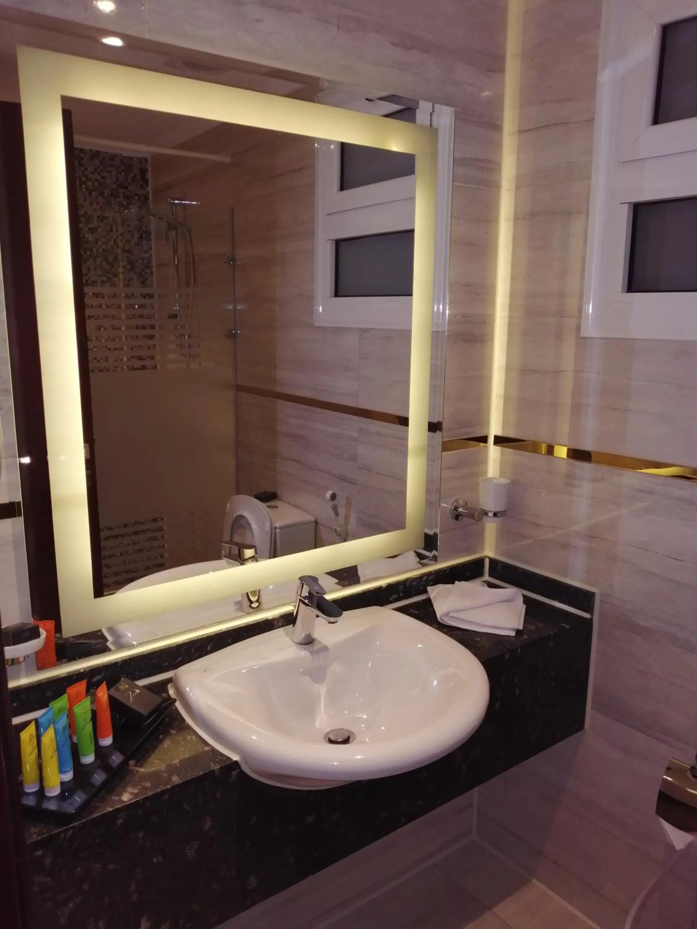 Bathroom in Cairo Taj Hotels & Suites - Dokki