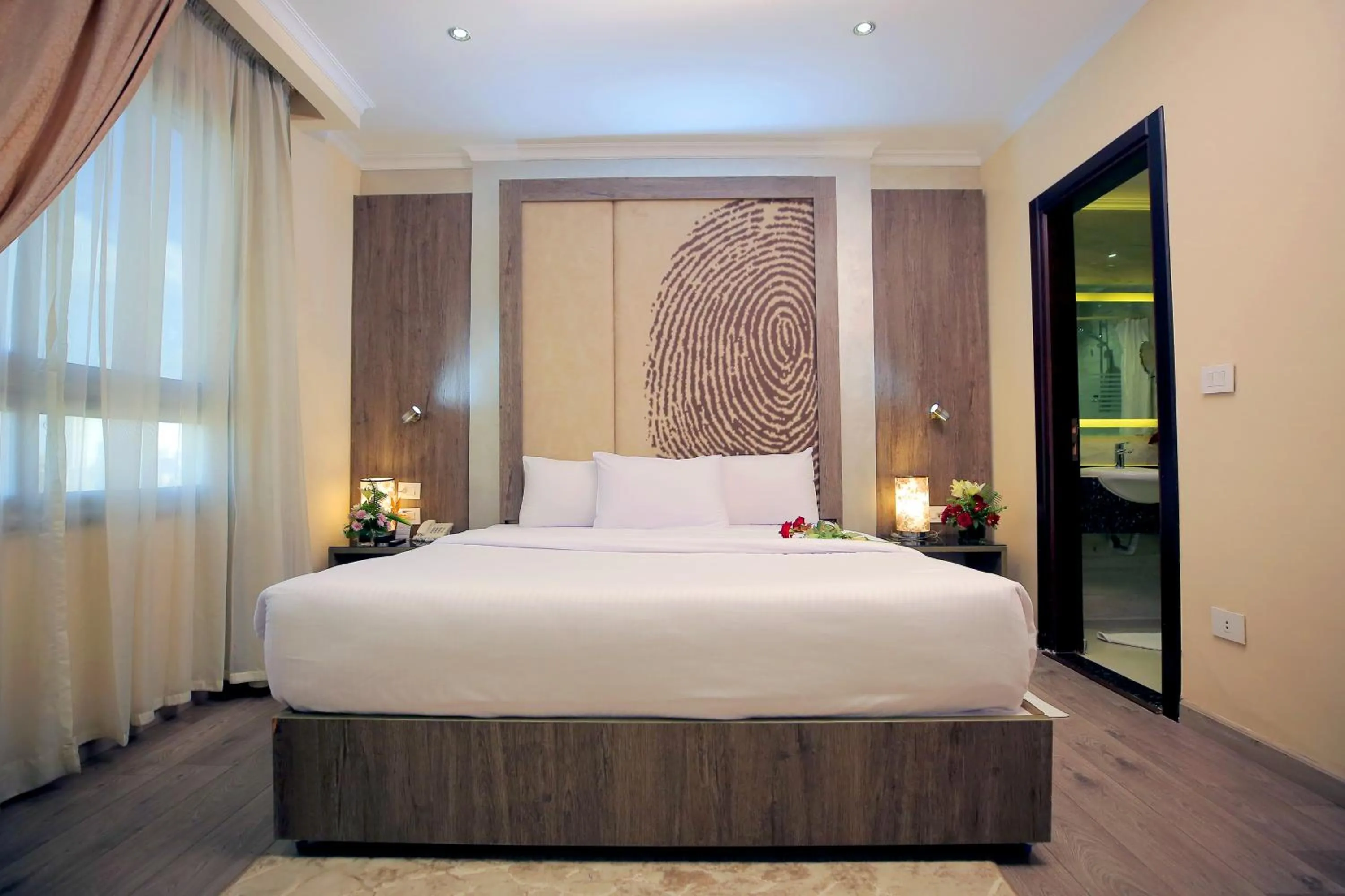 Bed in Cairo Taj Hotels & Suites - Dokki