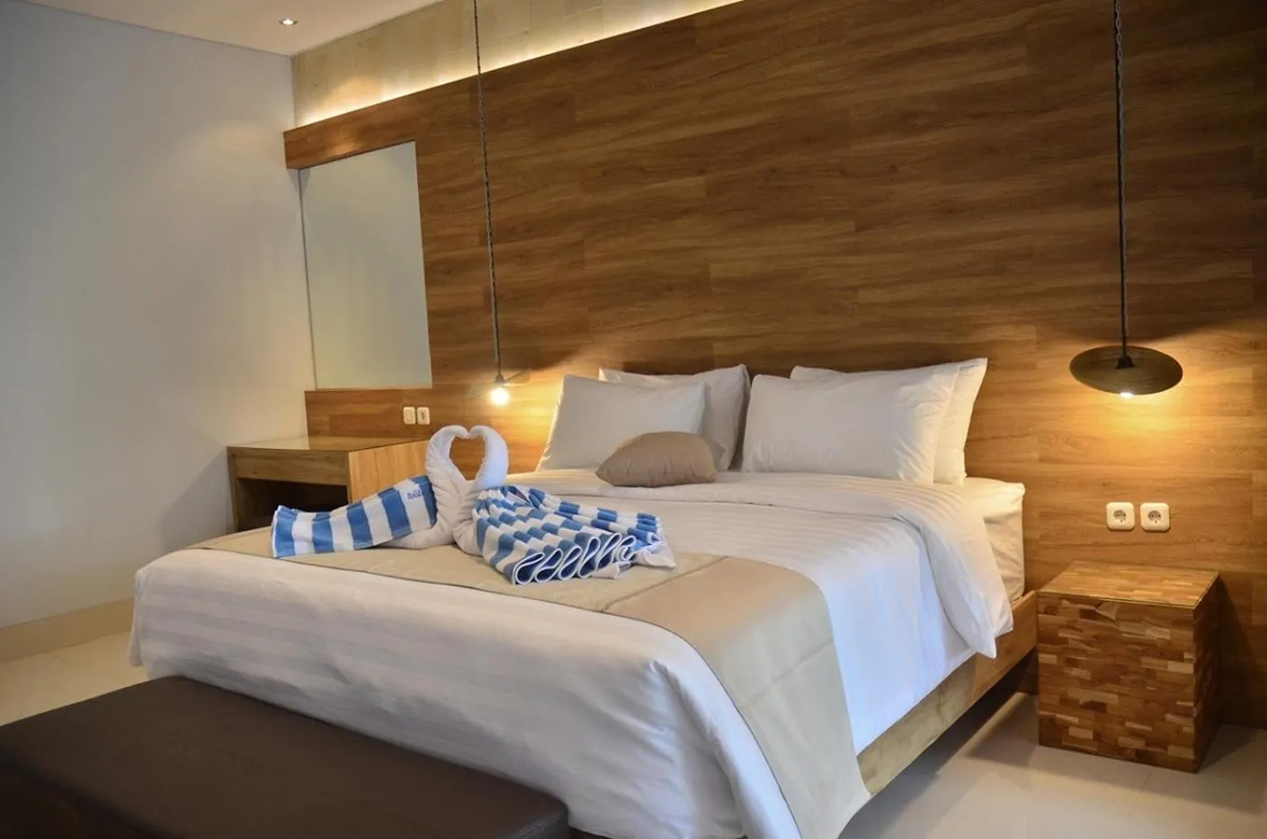 Bed in Asmaya Hill View Villa 7 bedrooms with a private swimming pool and billiard table