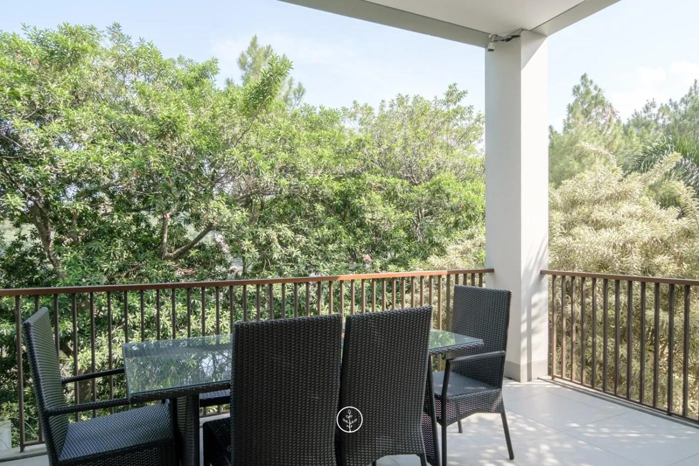 Balcony/Terrace in Asmaya Hill View Villa 7 bedrooms with a private swimming pool and billiard table