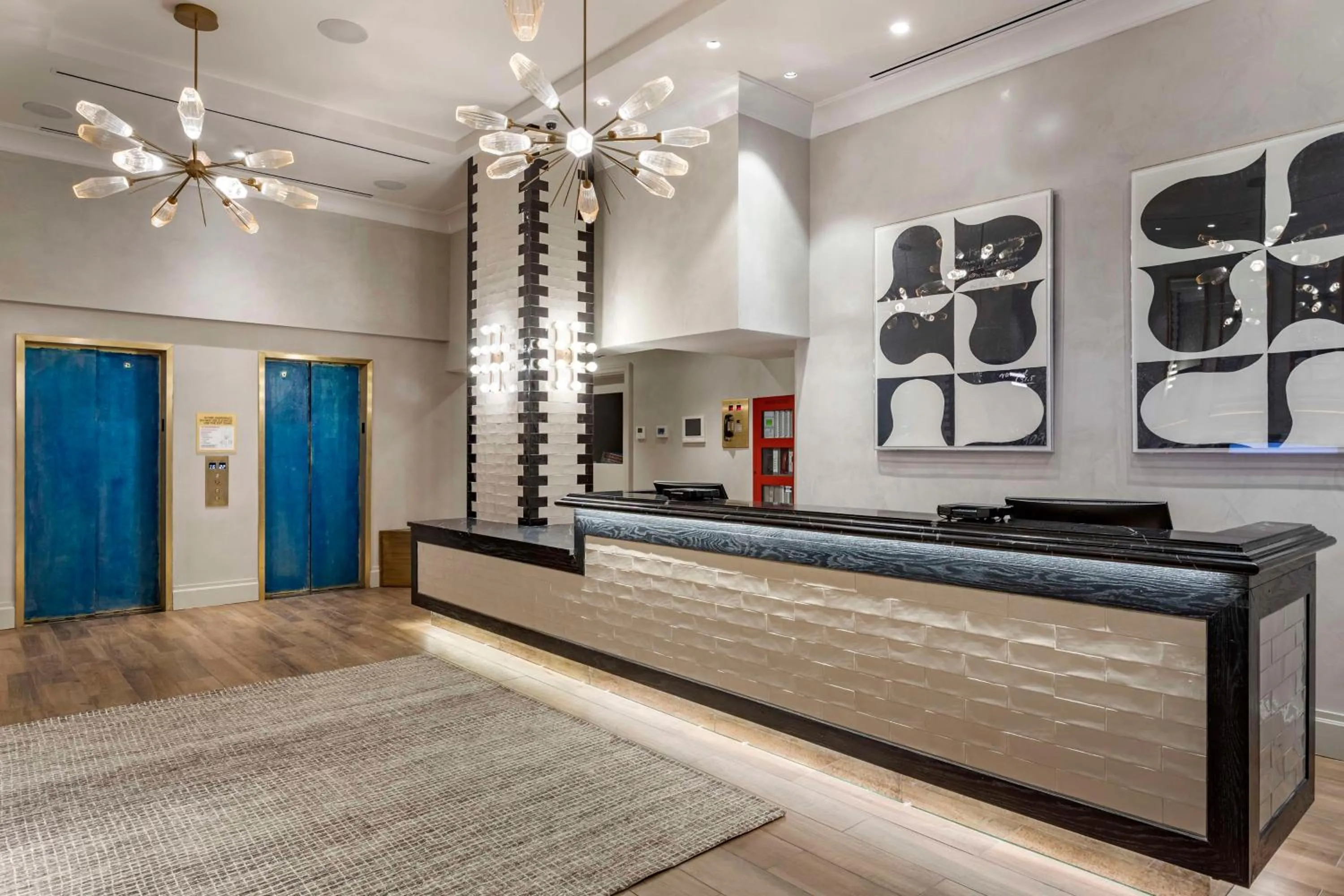 Lobby or reception in The Draper New York, Tapestry Collection by Hilton