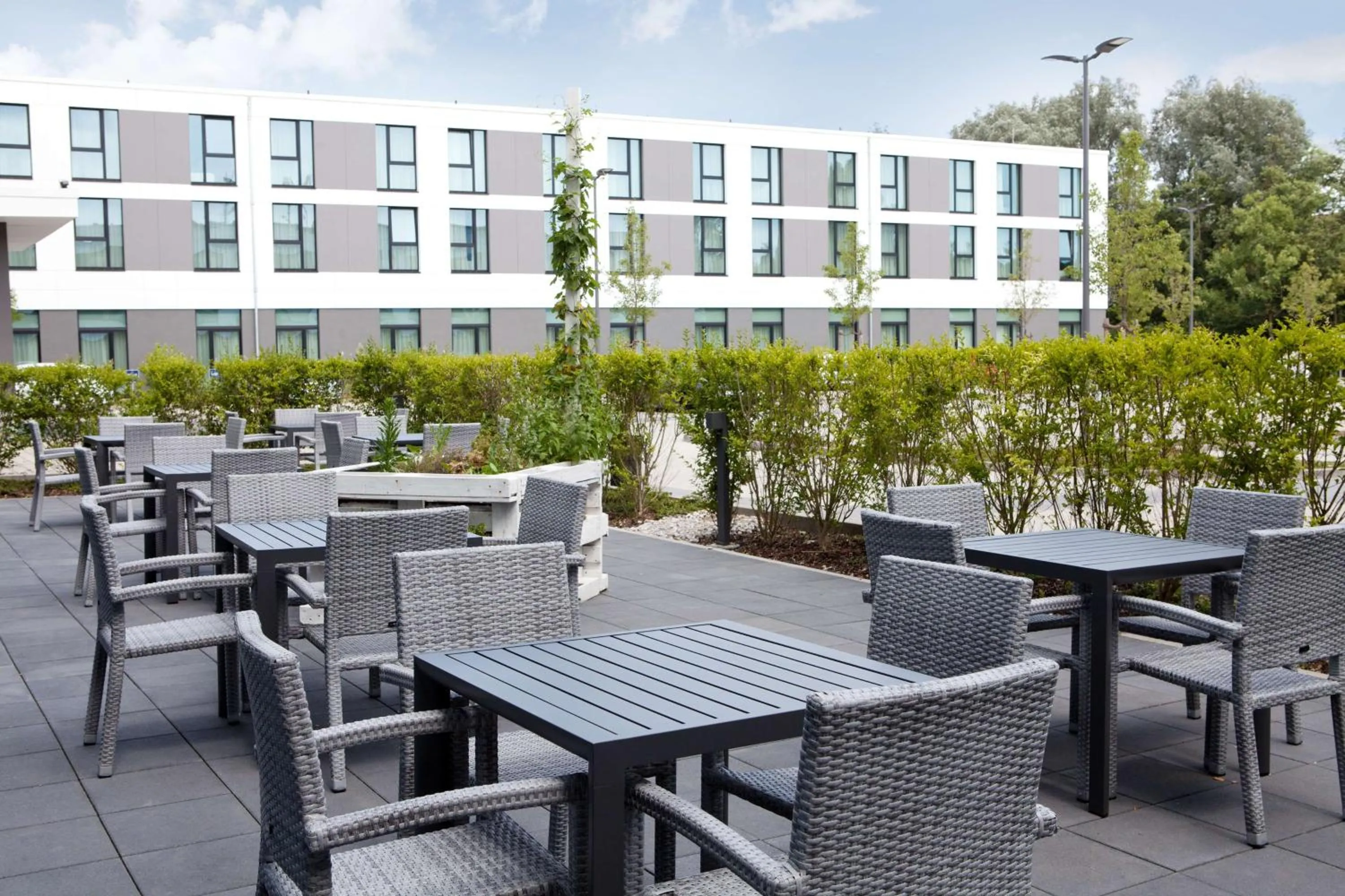 Property building in Hampton by Hilton Munich Airport South