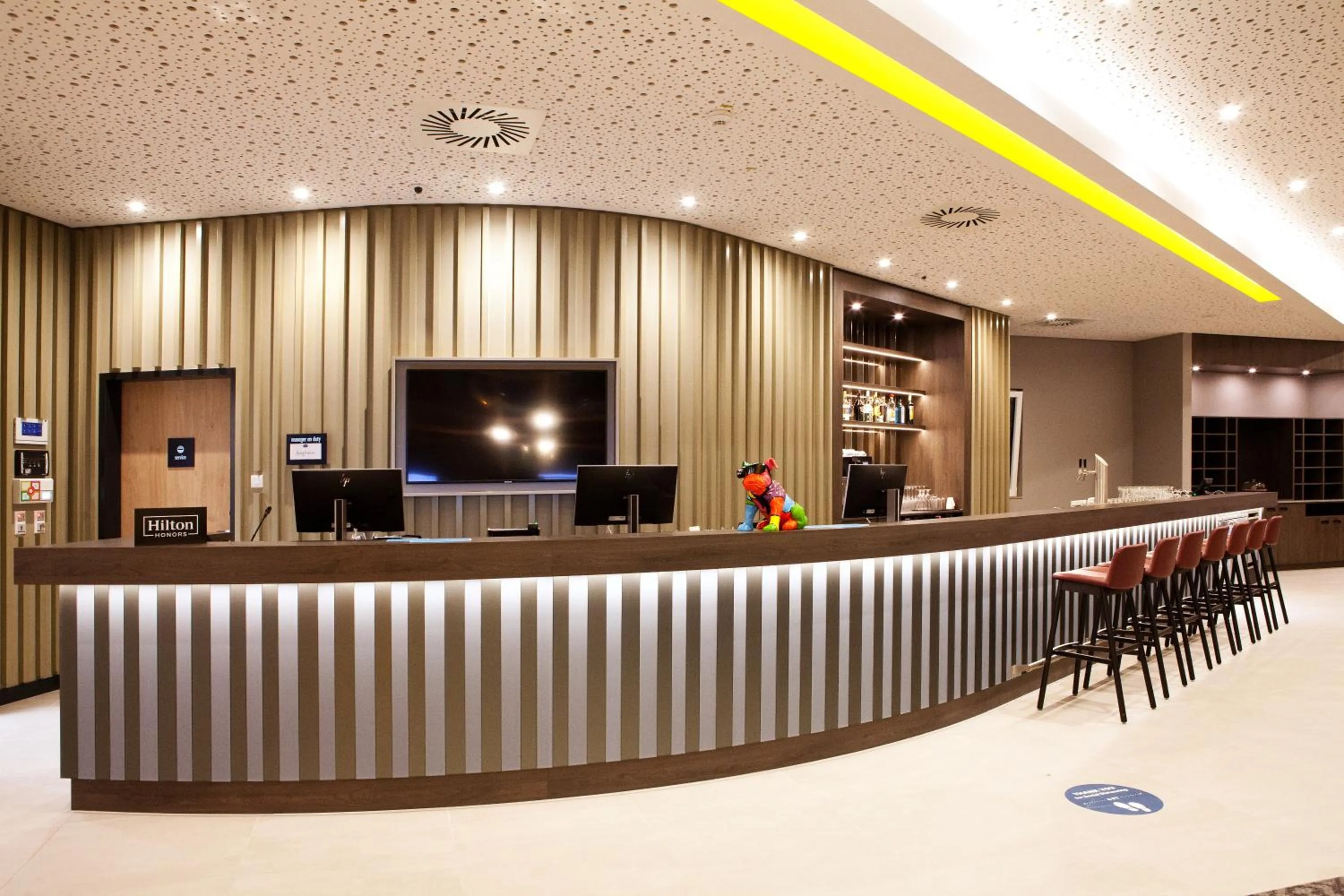 TV and multimedia in Hampton by Hilton Munich Airport South