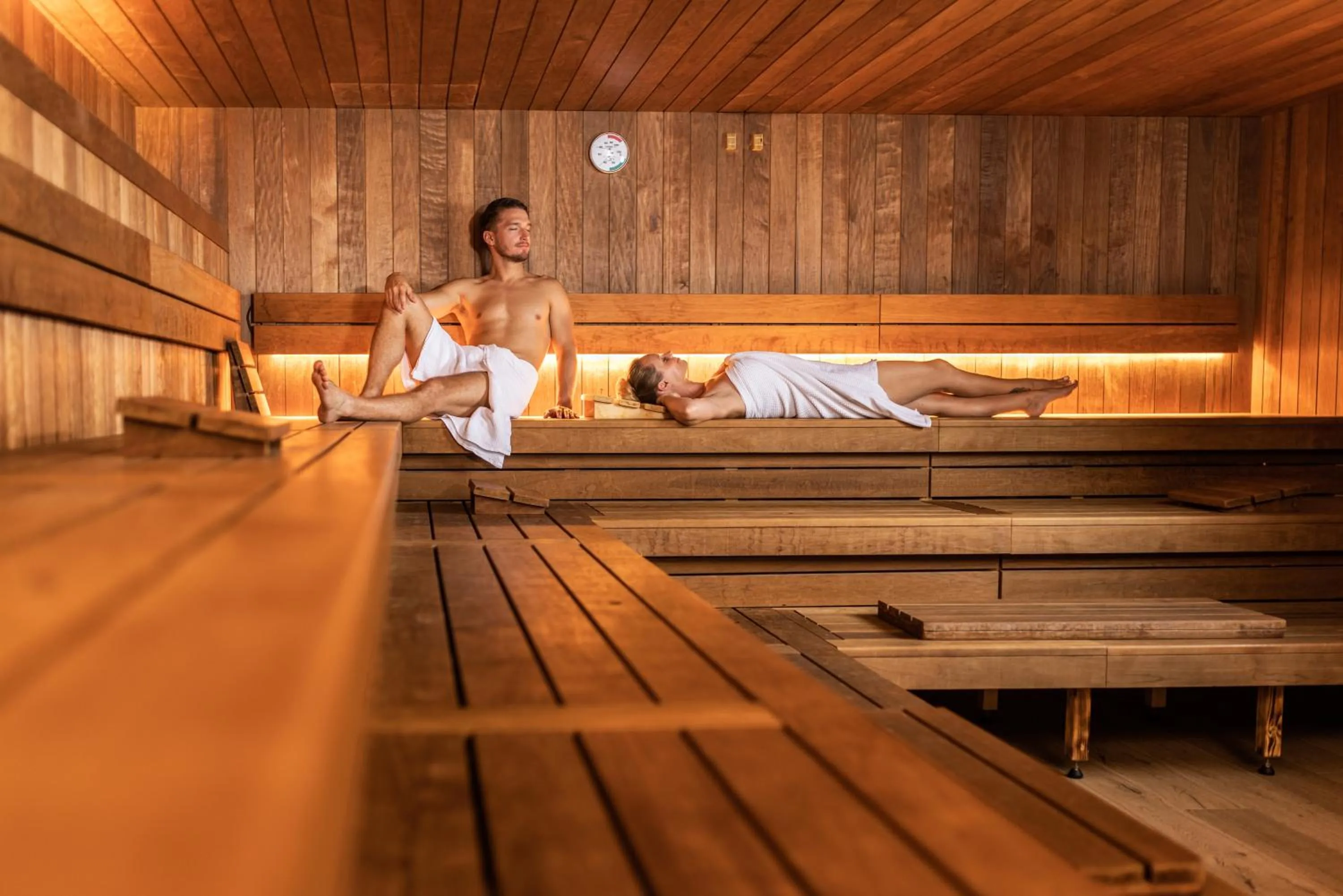Sauna in Hilton Rijeka Costabella Beach Resort And Spa